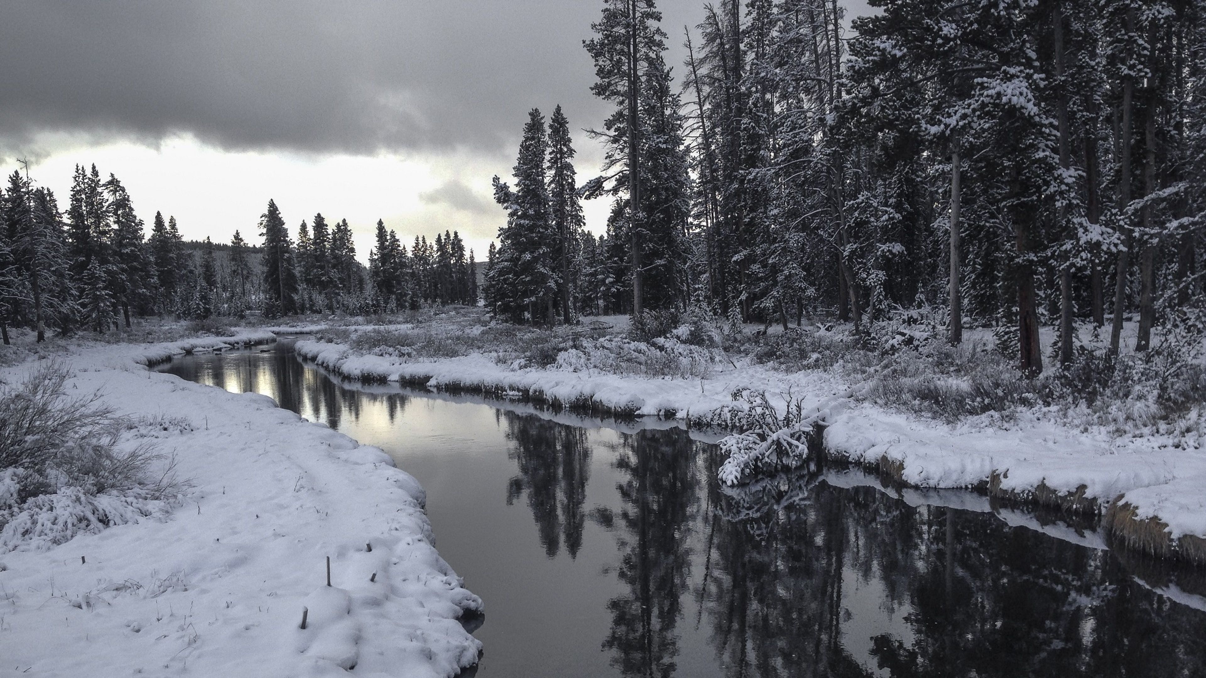 3840x2160 Download Wallpaper  Yellowstone national park, Wyoming, Desktop