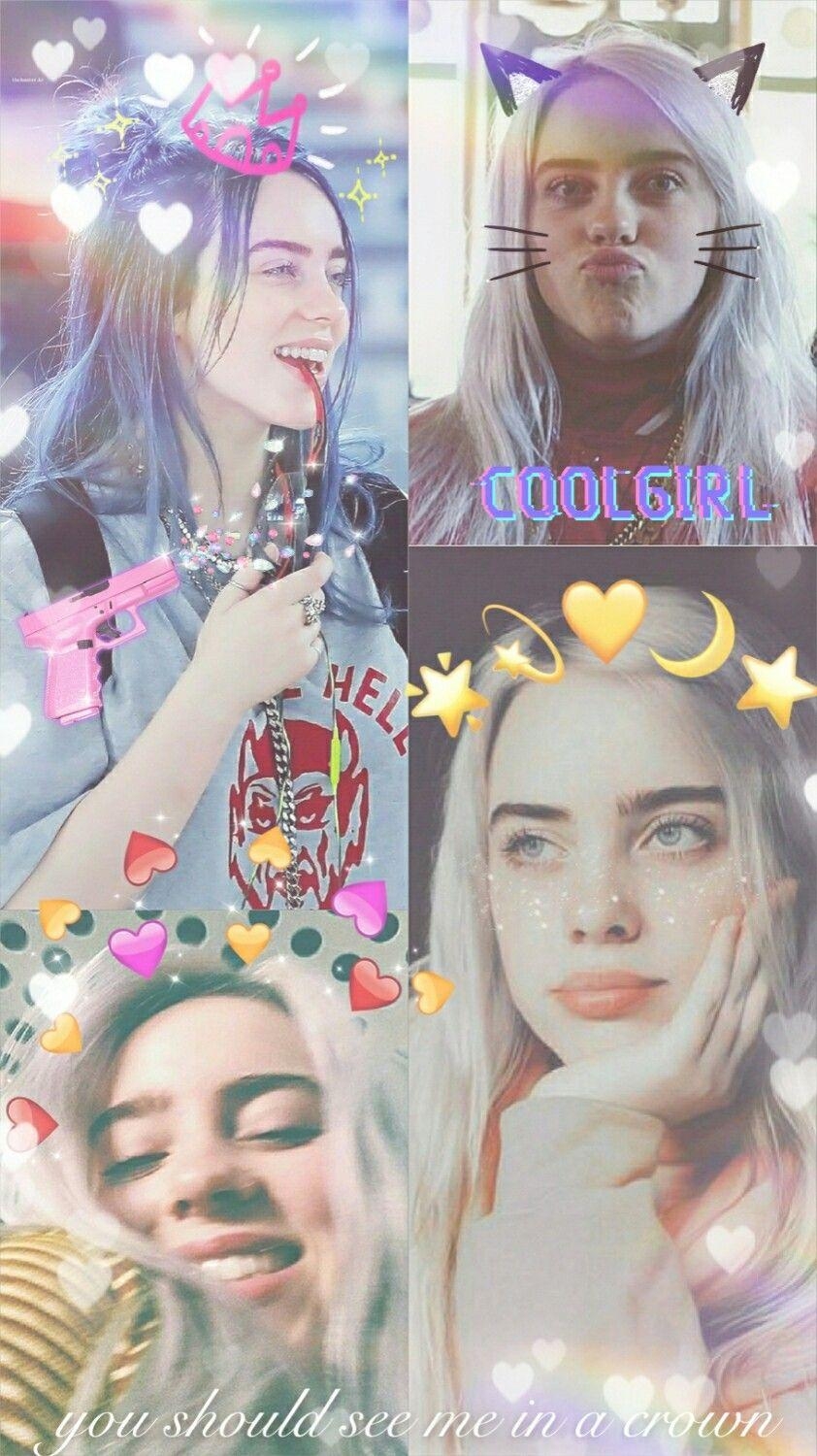 850x1500 Free download billie eilish aesthetic wallpaper you should see me, Phone