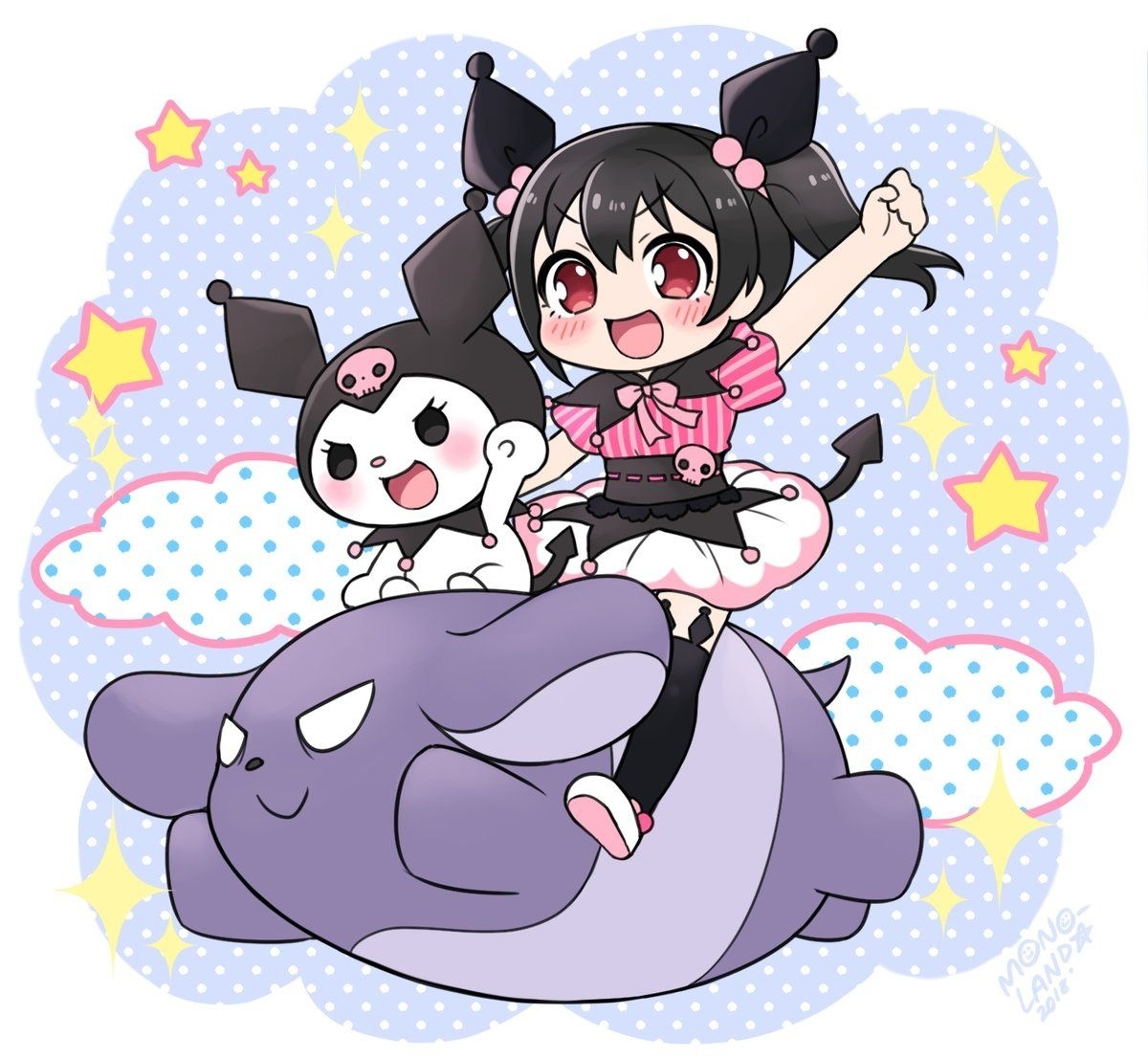 1200x1110 Lovely kuromi Wallpaper Download, Desktop