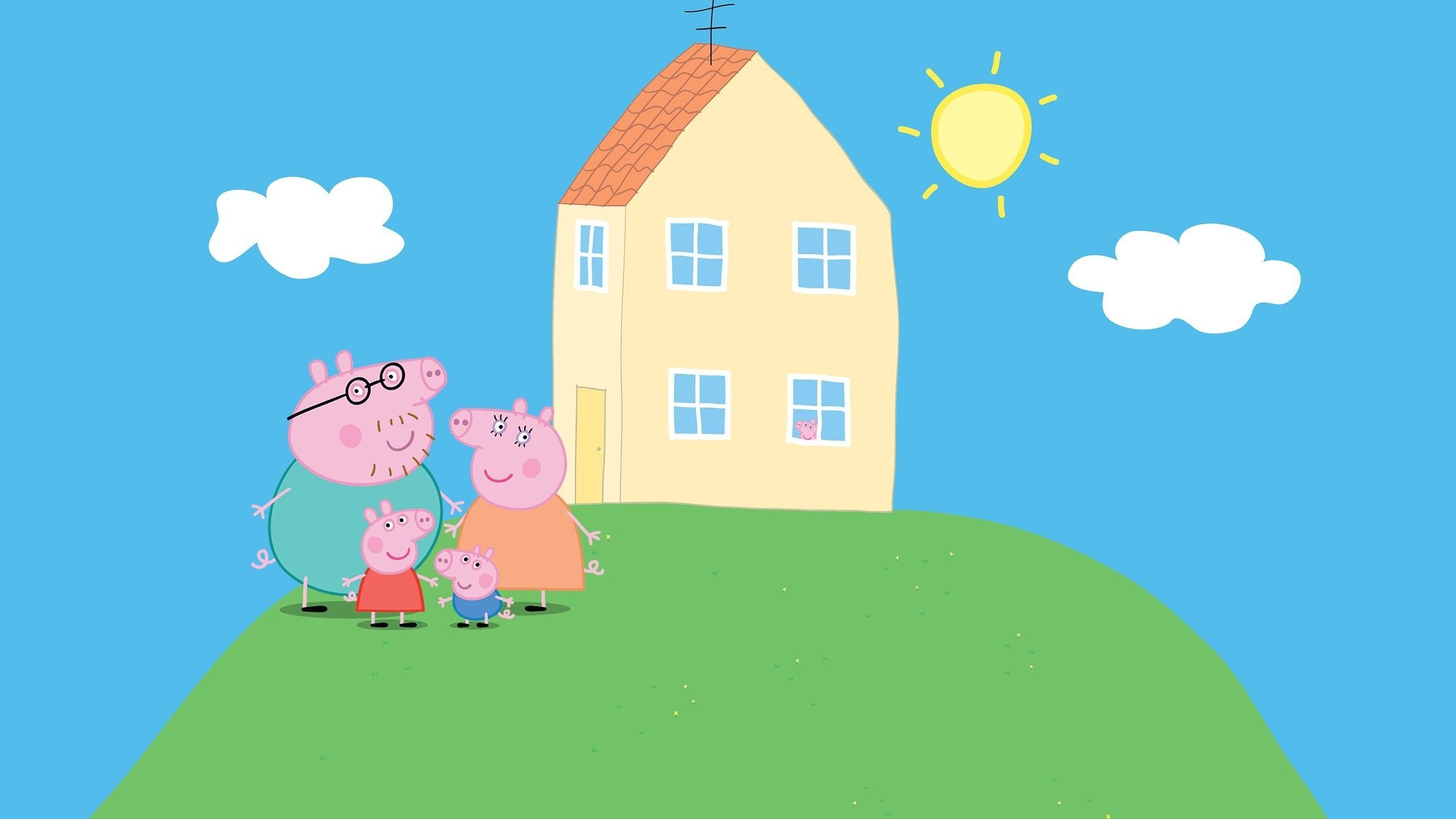 2560x1440 Peppa Pig House Wallpaper Free Peppa Pig House Background, Desktop