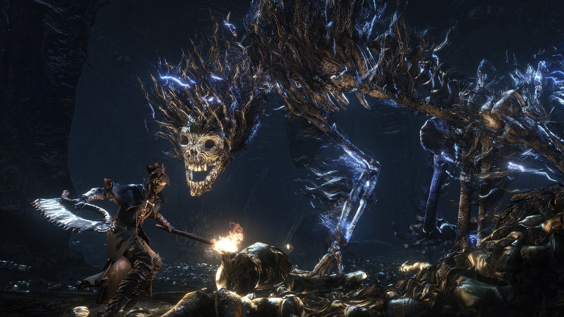 1920x1080 How to Kill the Darkbeast Paarl in Bloodborne on PS4, Desktop