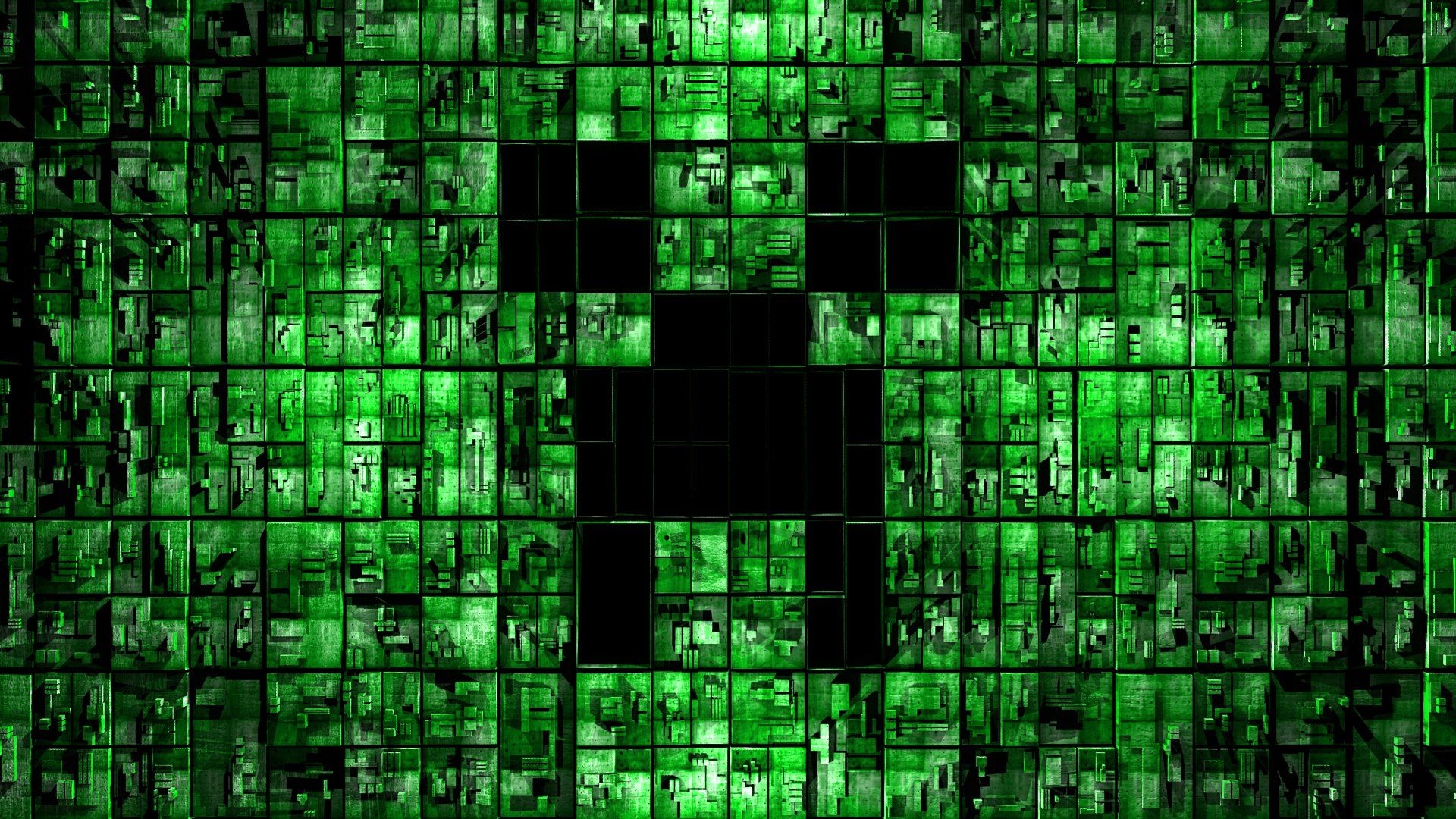 1920x1080 Creeper Minecraft Wallpaper Widescreen HD, Desktop