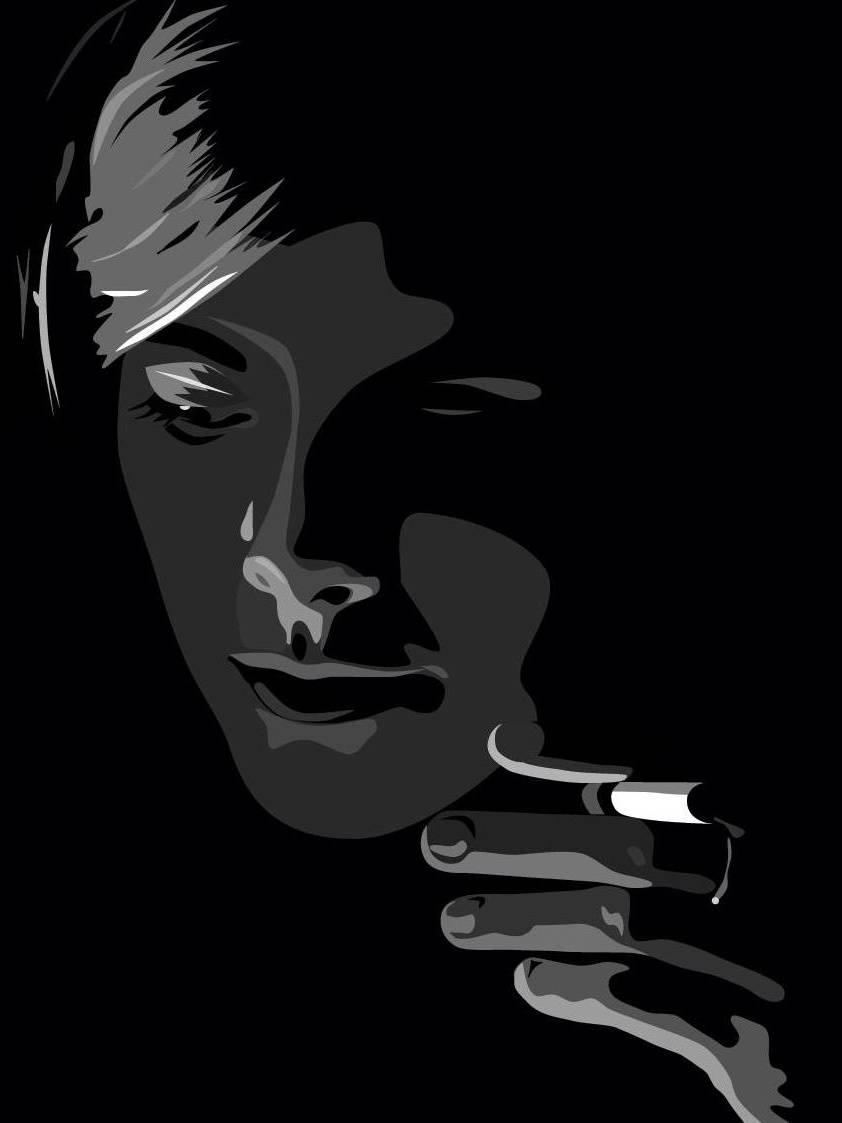 850x1130 Smoking Boy wallpaper, Phone