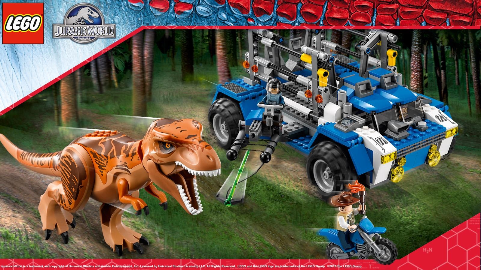 1600x900 T. rex Tracker® Jurassic World™, Desktop