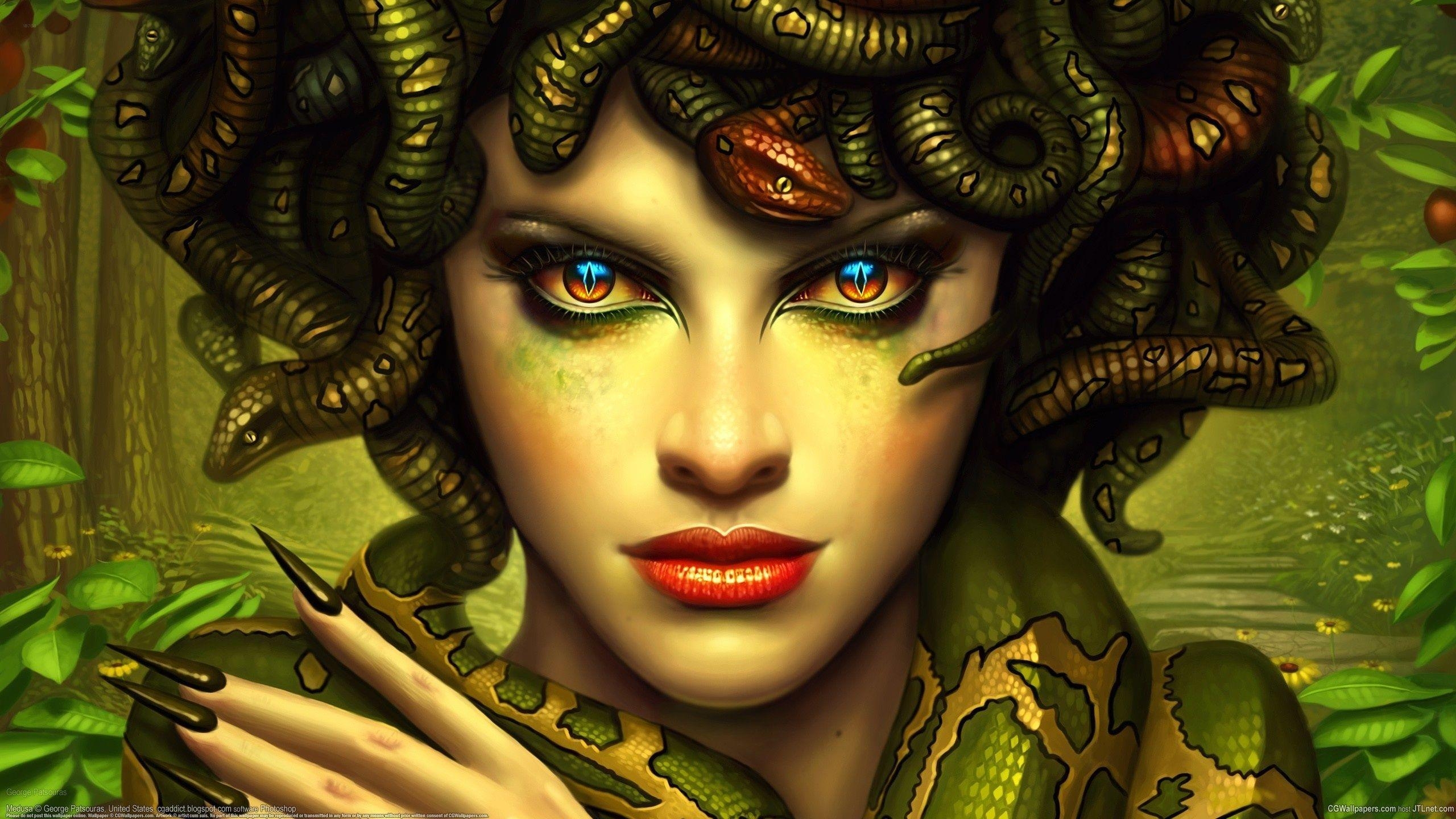 2560x1440 Medusa HD Wallpaper, Desktop