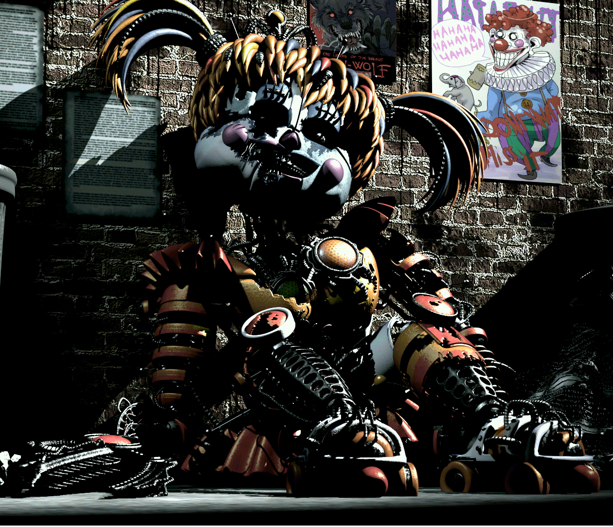 1260x1090 Scrap Baby. Freddy Fazbears Pizzeria Simulator, Desktop