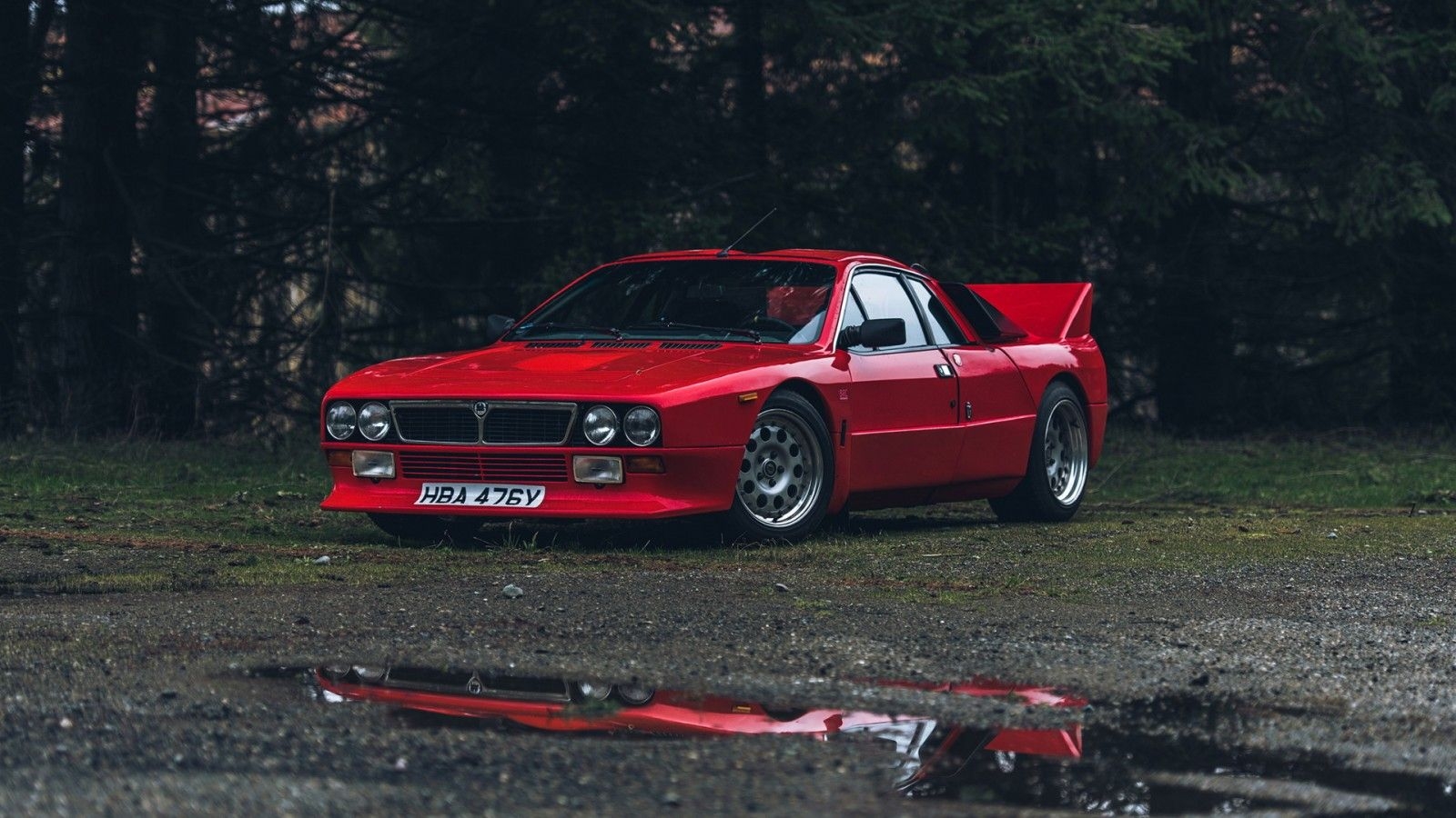 1600x900 Wallpaper, lancia rally cars, red cars, Group B, stradale, italian cars, 80s cars 1920x1080, Desktop