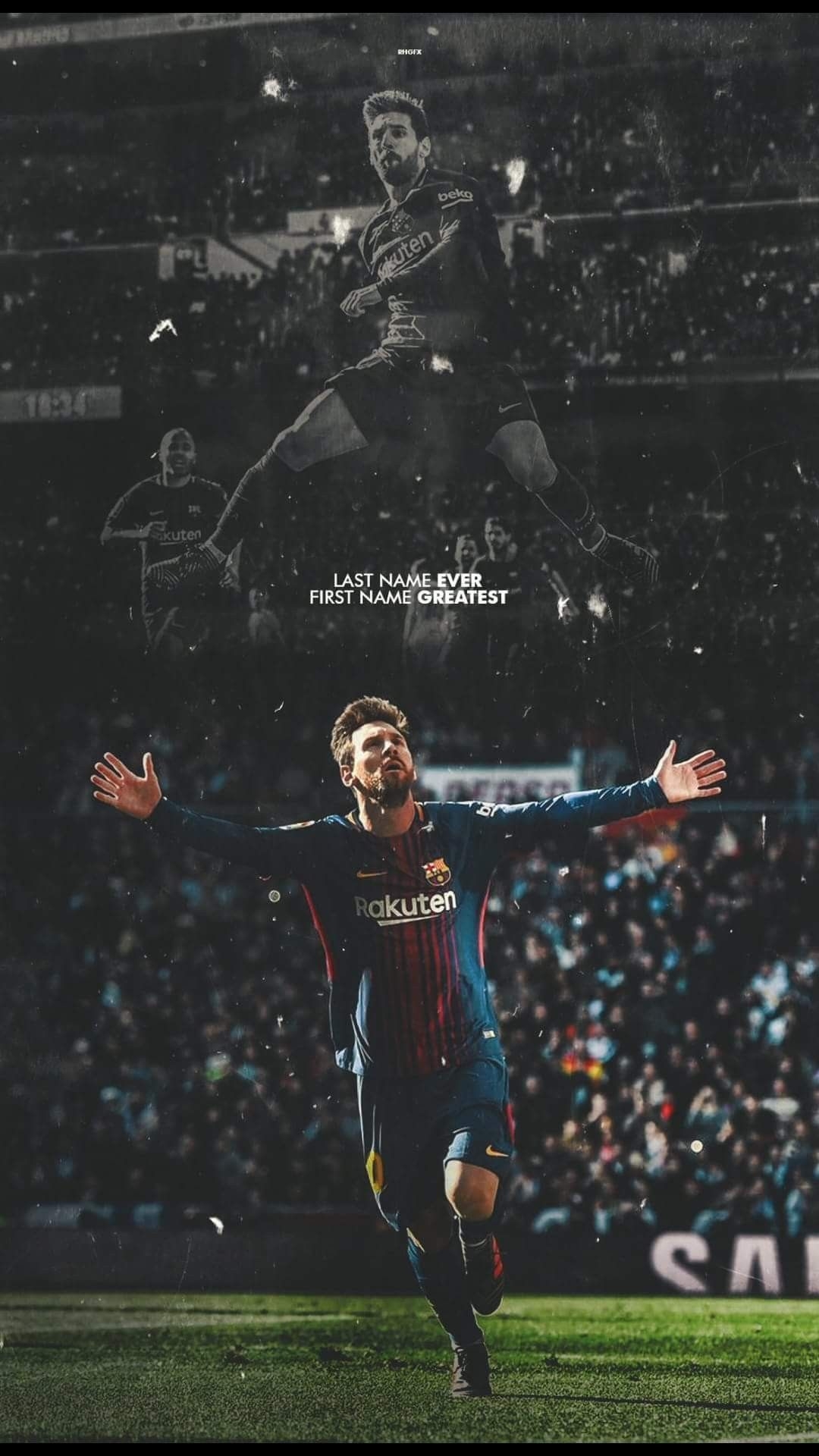 1080x1920 wallpaper de messi, football player, player, stadium, sport venue, soccer player, fan, football, sports equipment, team sport, competition event, Phone