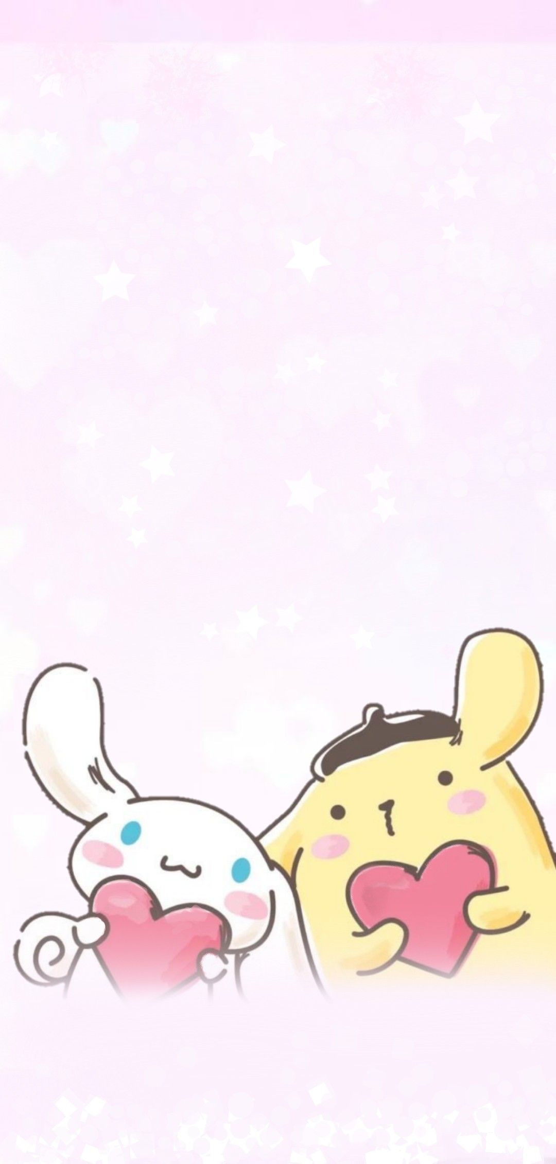 1080x2270 Sanrio cinnamoroll and pompompurin wallpaper. Cute cartoon wallpaper, Sanrio wallpaper, Kawaii wallpaper, Phone