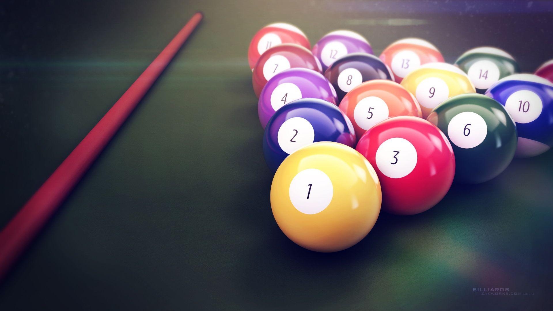 1920x1080 Billiards, Desktop