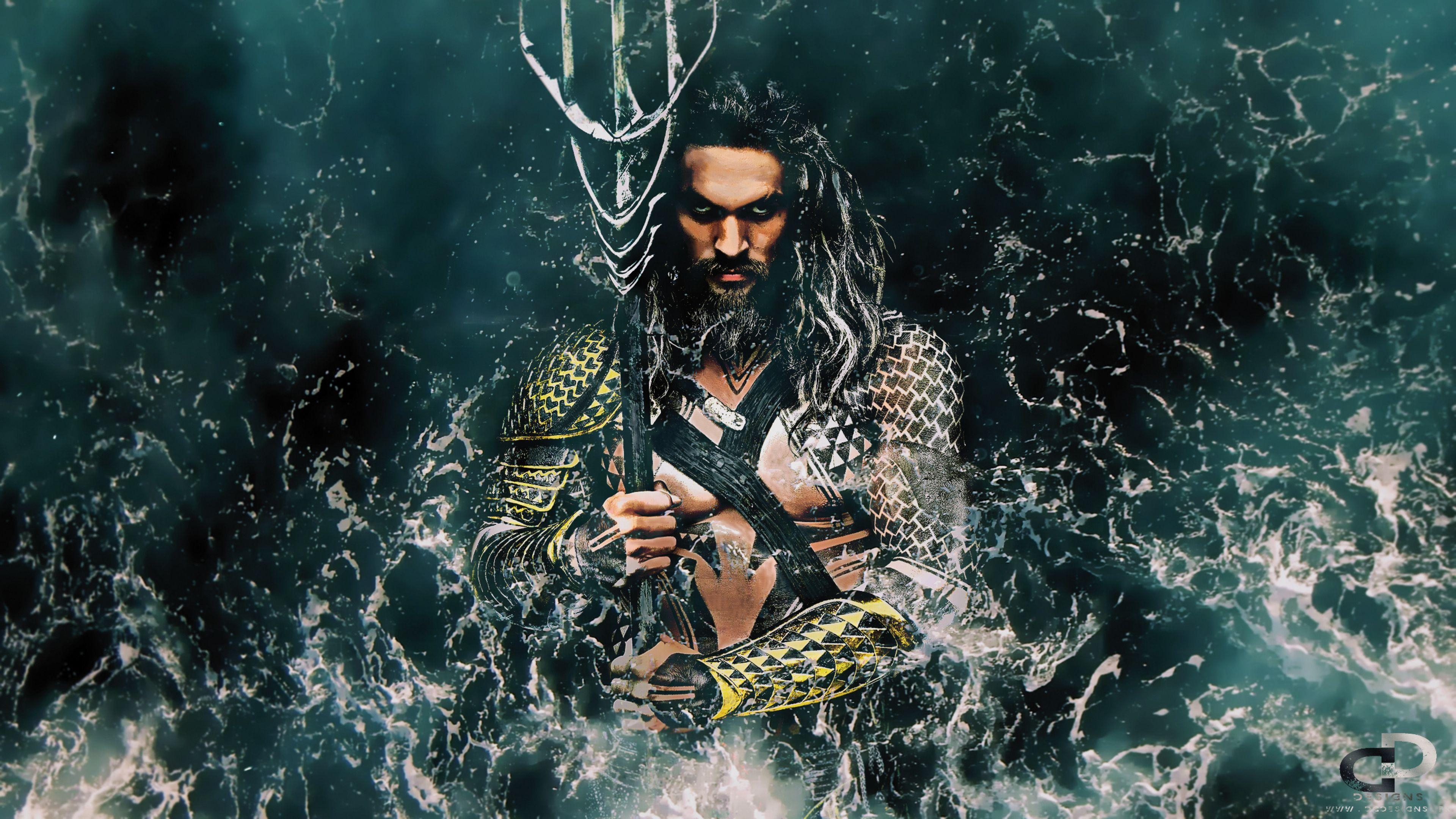 3840x2160 Aquaman Movie 2018 Jason Momoa 4K Wallpaper, Desktop