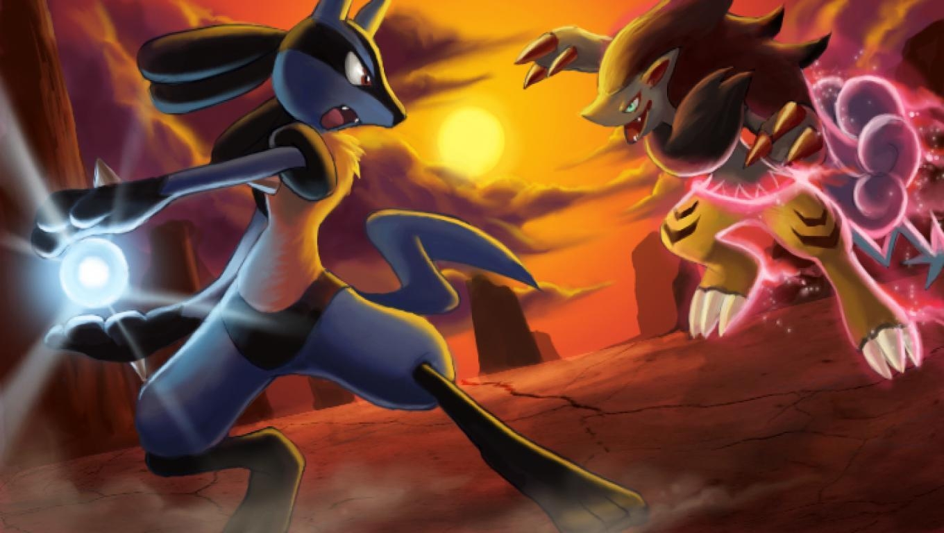 1360x770 Zoroark Wallpaper, Desktop