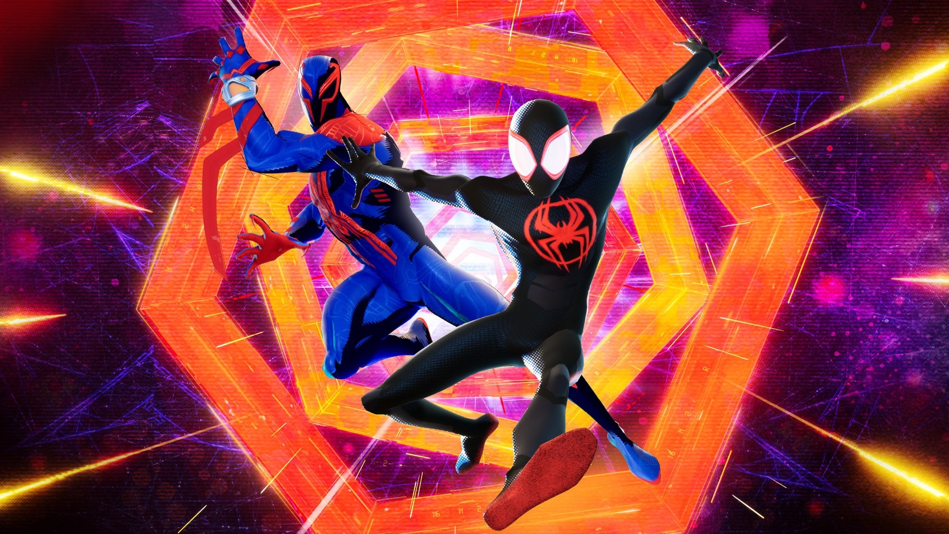 1920x1080 Spider Man Miles Morales Fortnite Wallpaper, Desktop