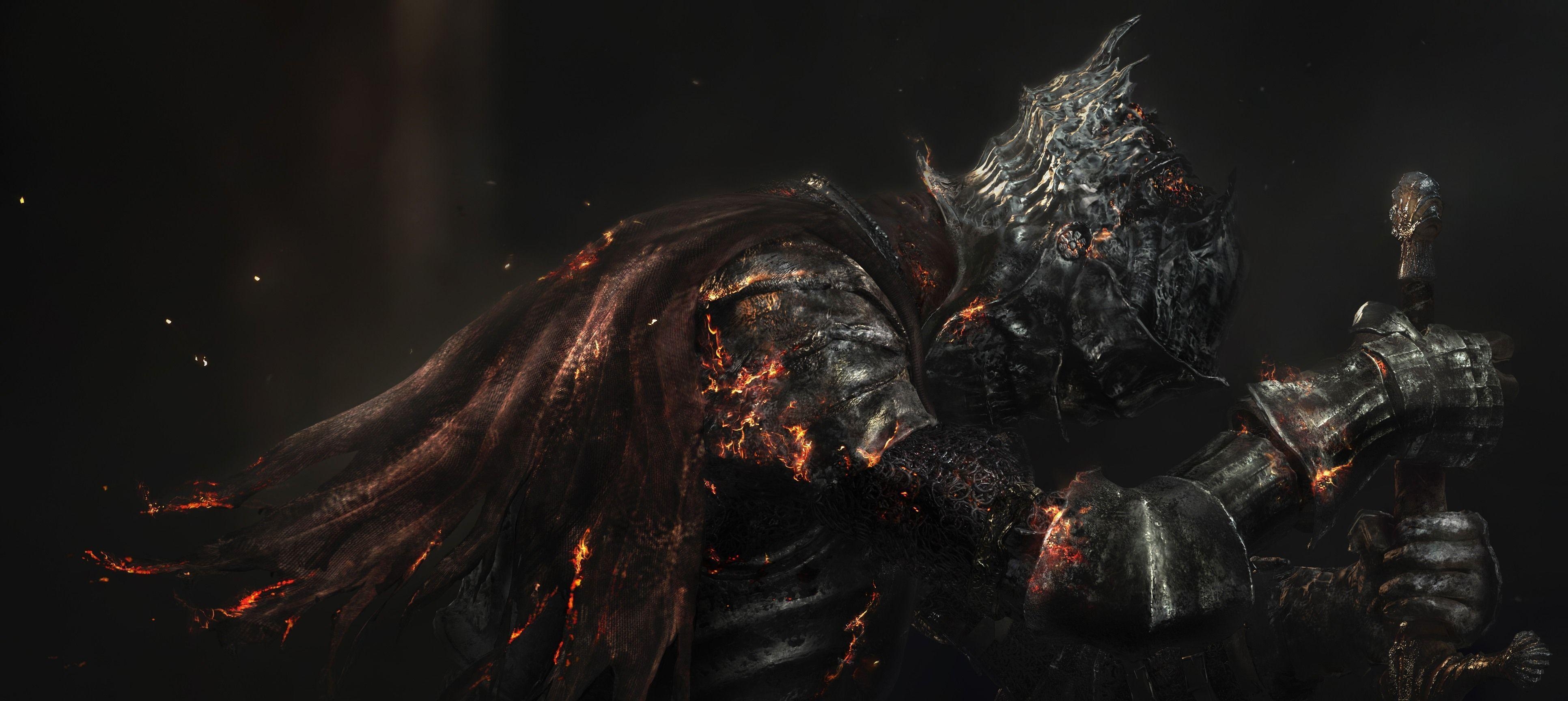 3870x1730 Dark Souls HD Wallpaper, Dual Screen