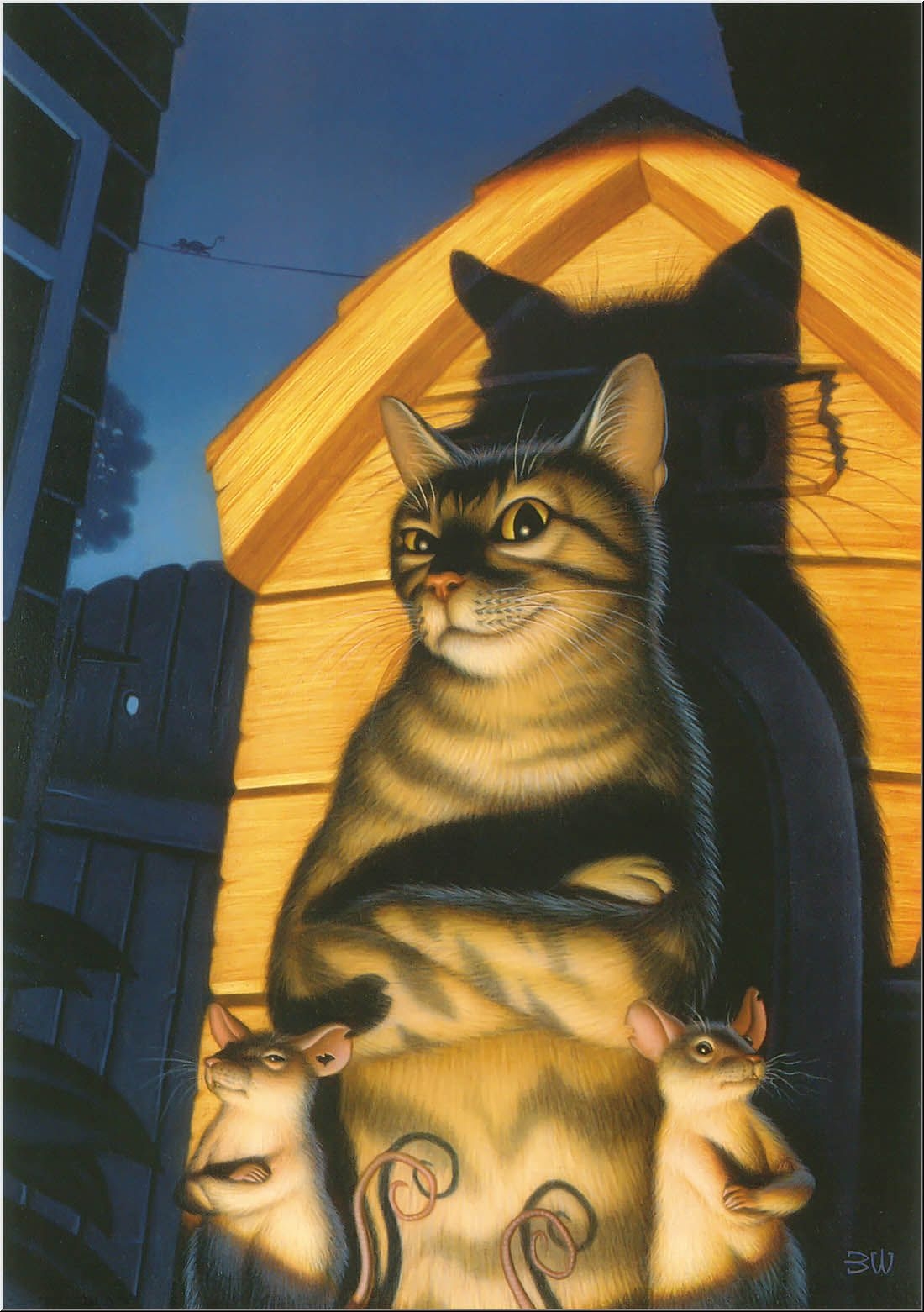 1100x1570 Gangster Cat, Phone