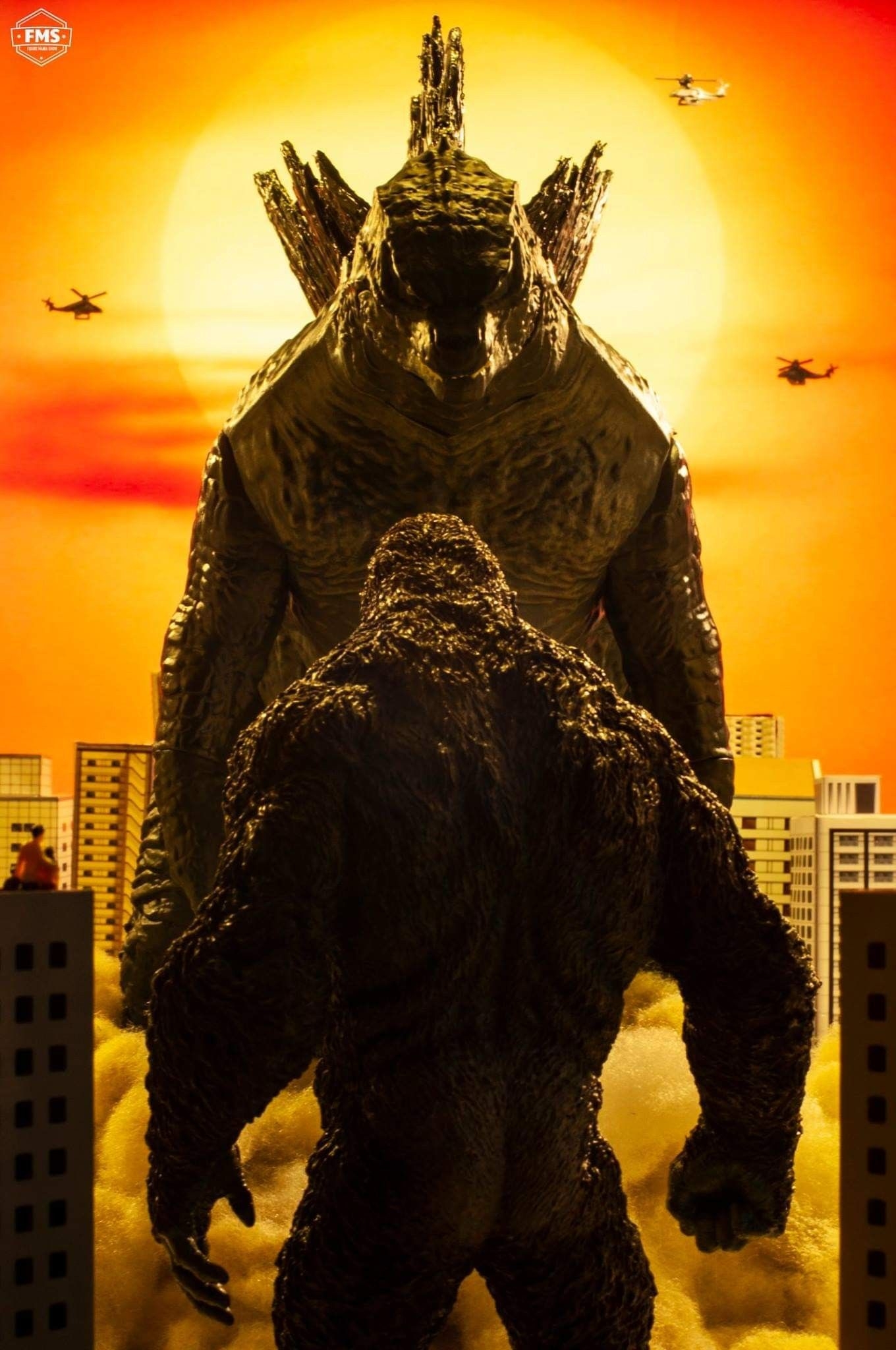 1360x2050 Titanous Creations. King kong vs godzilla, All godzilla monsters, Godzilla, Phone