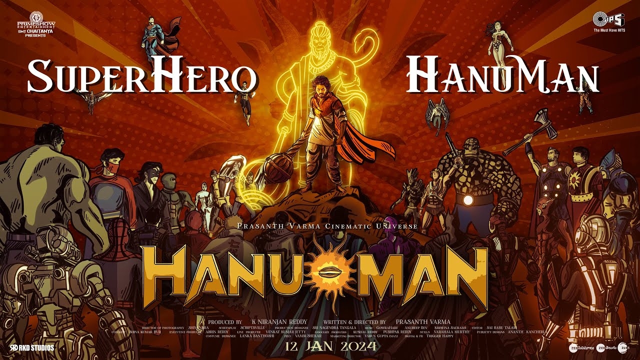 1280x720 SuperHero HanuMan From HANU MANHindi, Desktop