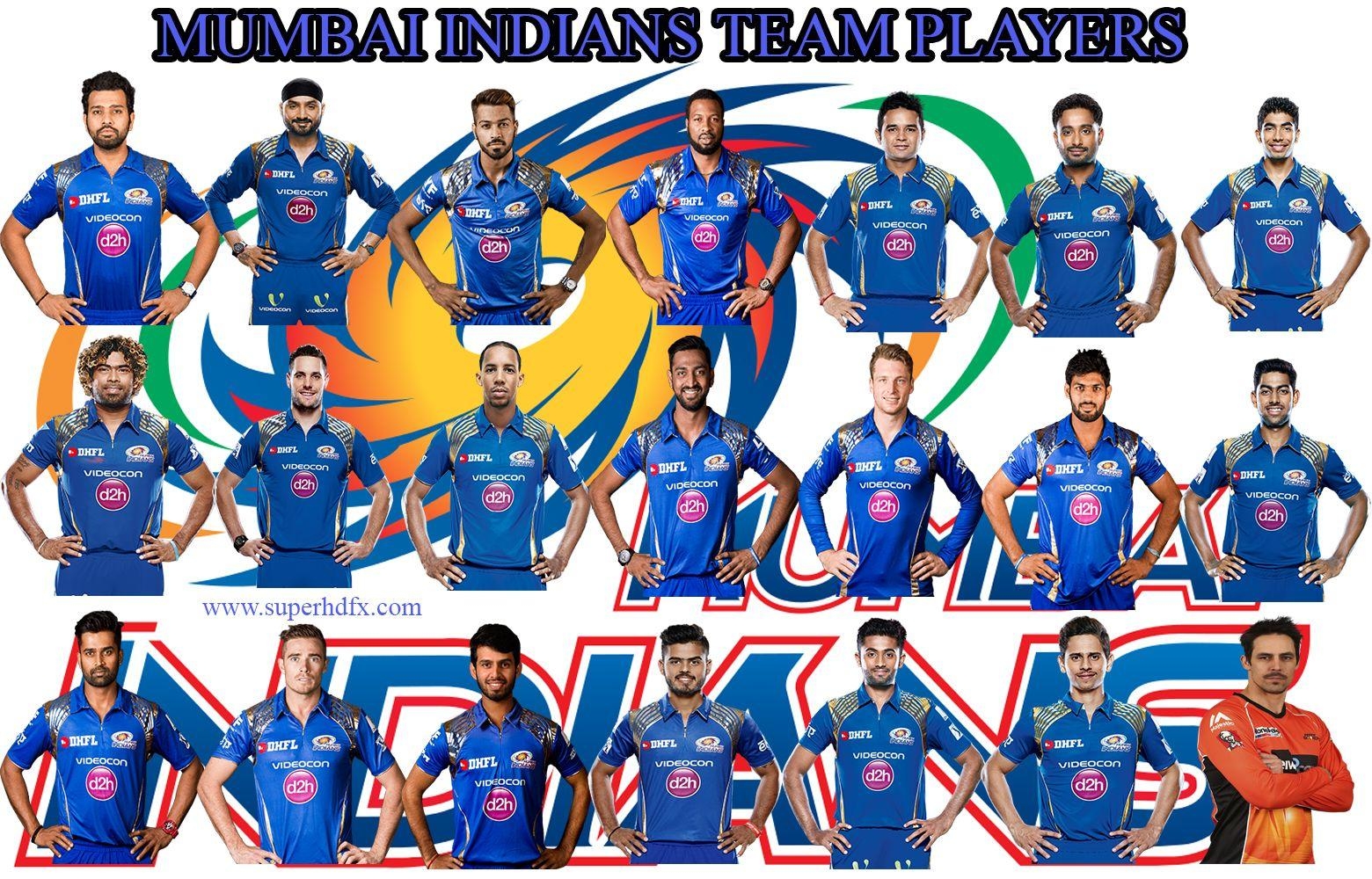 1560x1000 IPL 2017 Mumbai Indians Team Players, Desktop