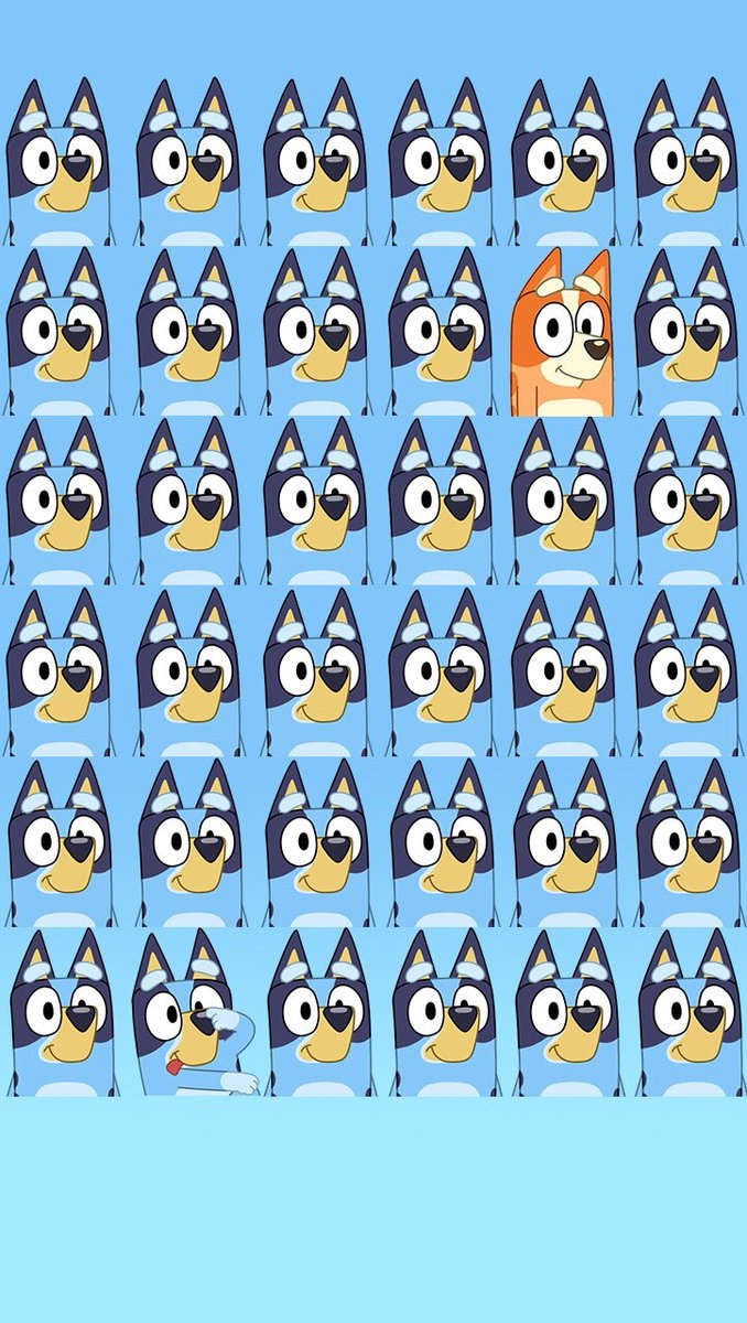 680x1200 bluedigitalcat quick wallpaper idea for my phone. Feel free to use if you like. Made to work in iPhone SE #bluey #wallpaper, Phone