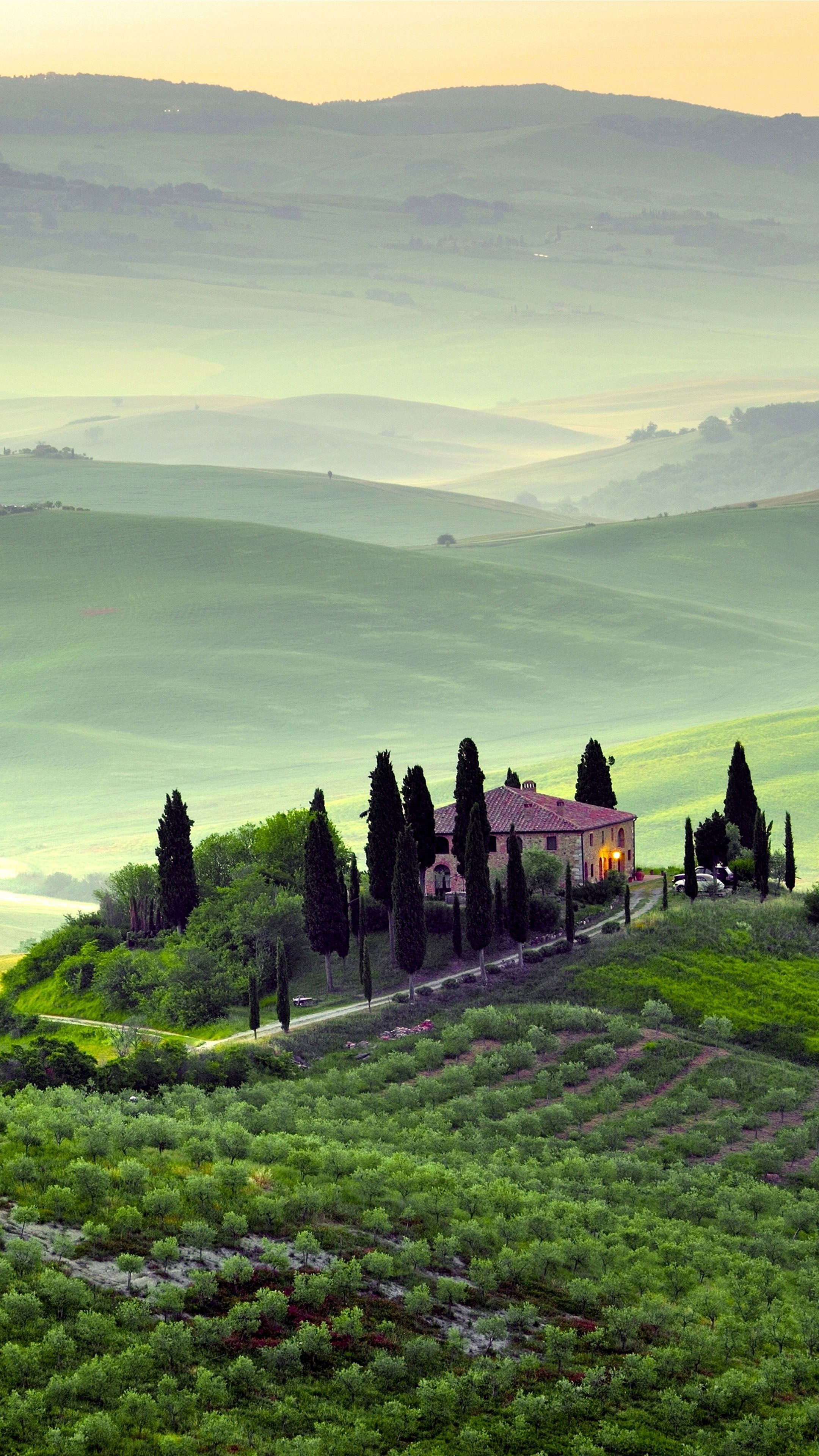 2160x3840 Tuscany Italy Landscape Free 4K Ultra HD Mobile Wallpaper, Phone