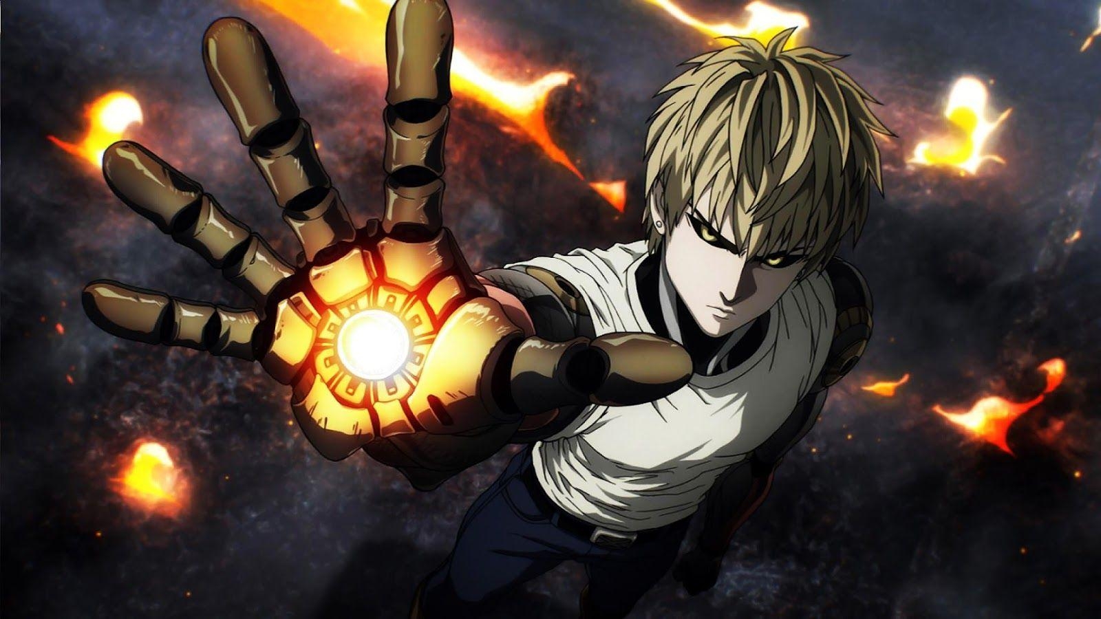 1600x900 Genos One Punch Man Wallpaper HD Wallpaper HD, Desktop