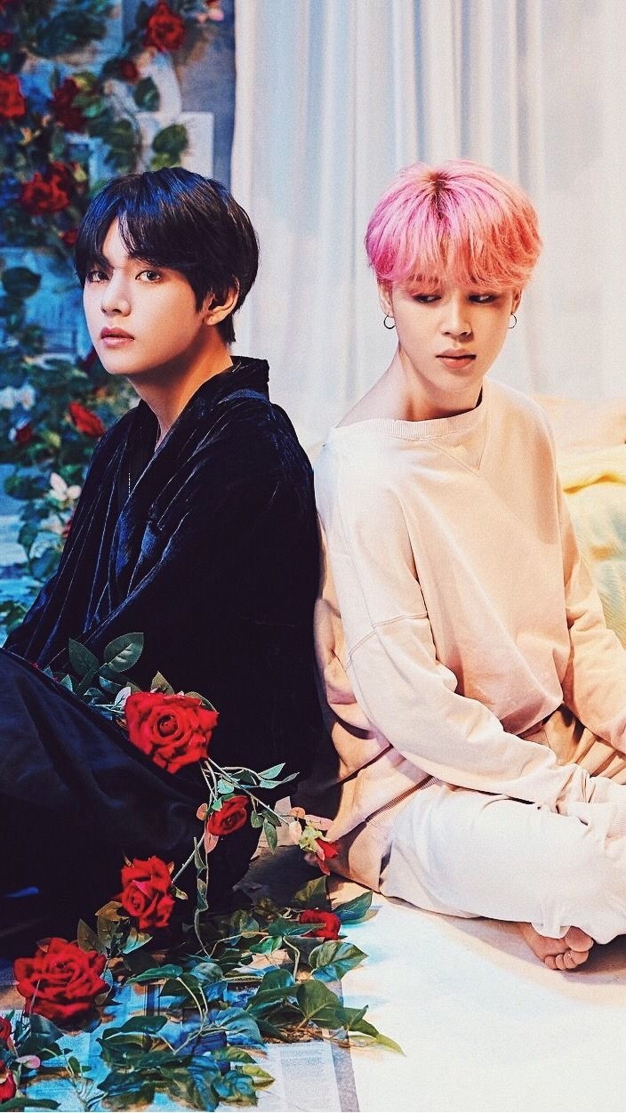 710x1260 Bts Vmin Bts V And Jimin Wallpaper HD New, Phone