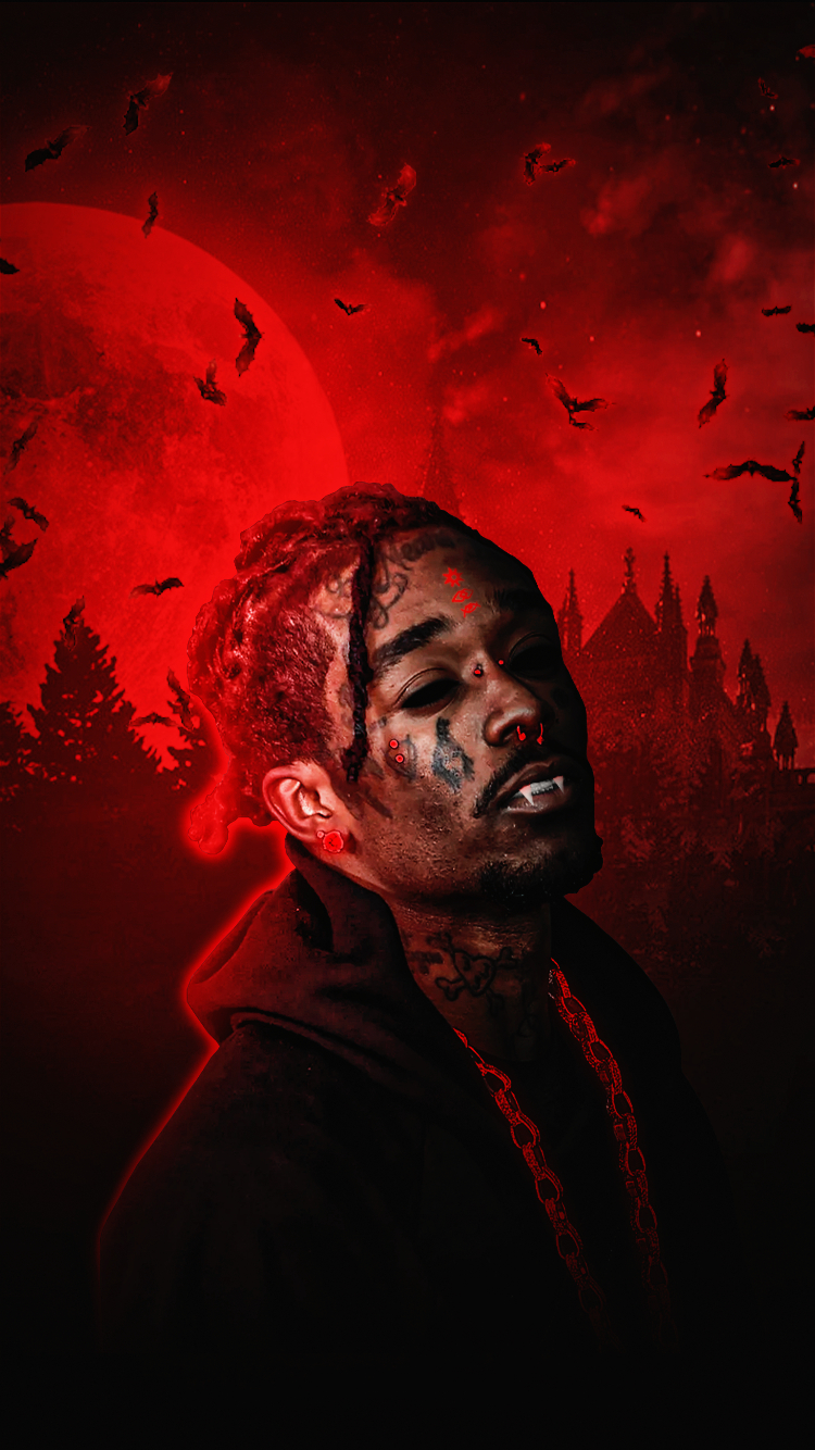 750x1340 Lil Uzi Vert + Vampire iPhone Wallpaper, Phone