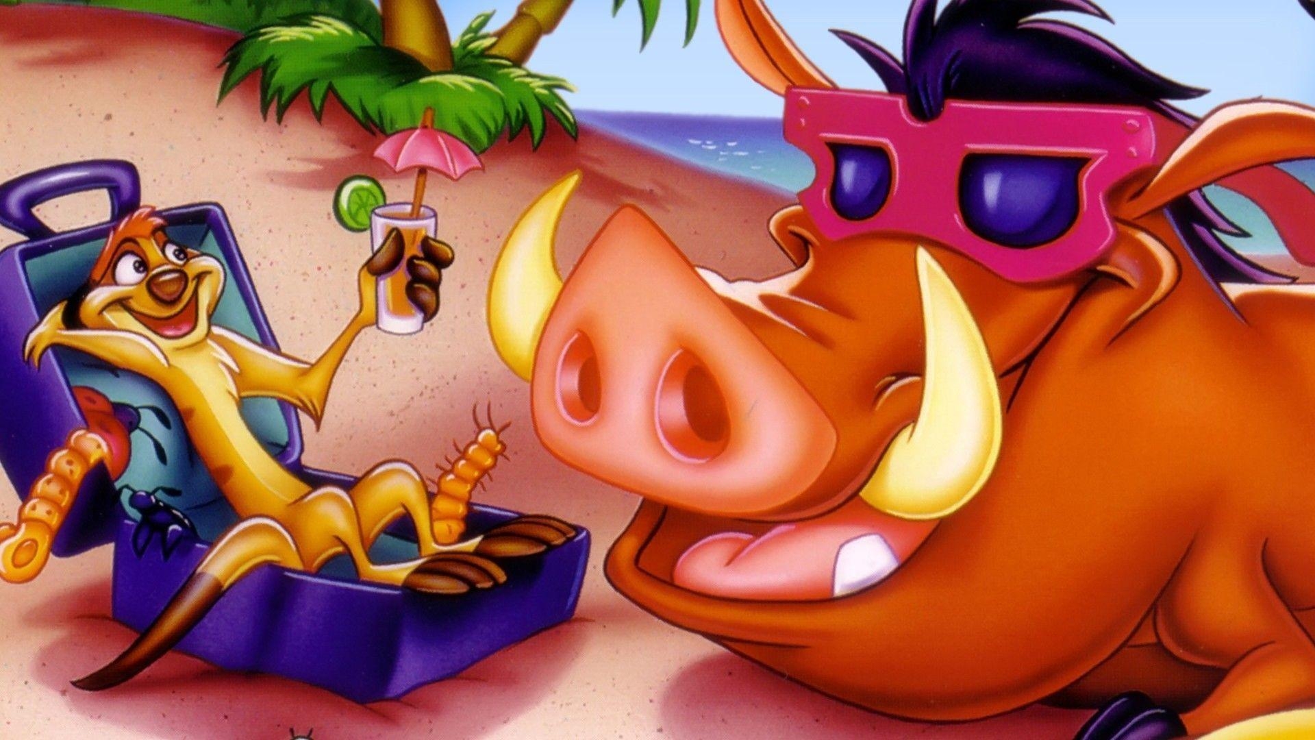 1920x1080 Timon & Pumbaa&;s Jungle Games Art, Desktop