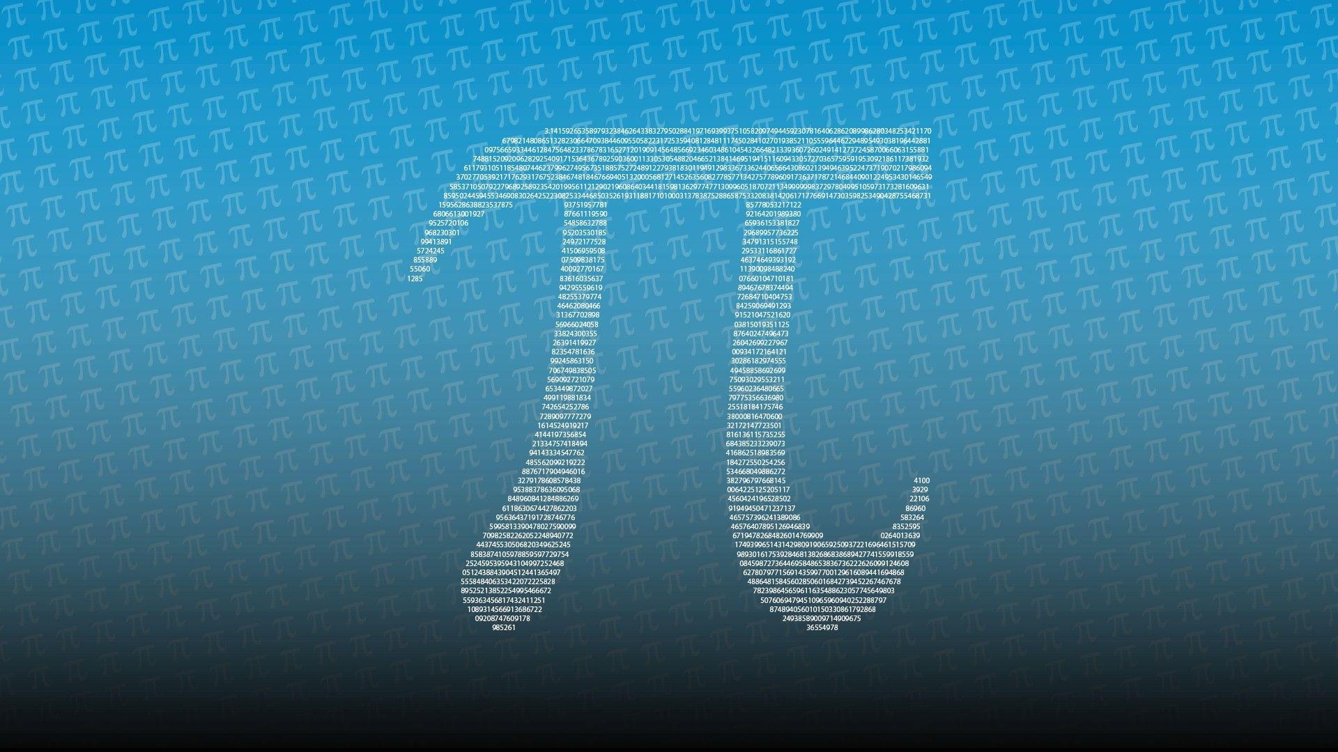 1920x1080 Pi Day Greek Symbol Wallpaper HD, Desktop