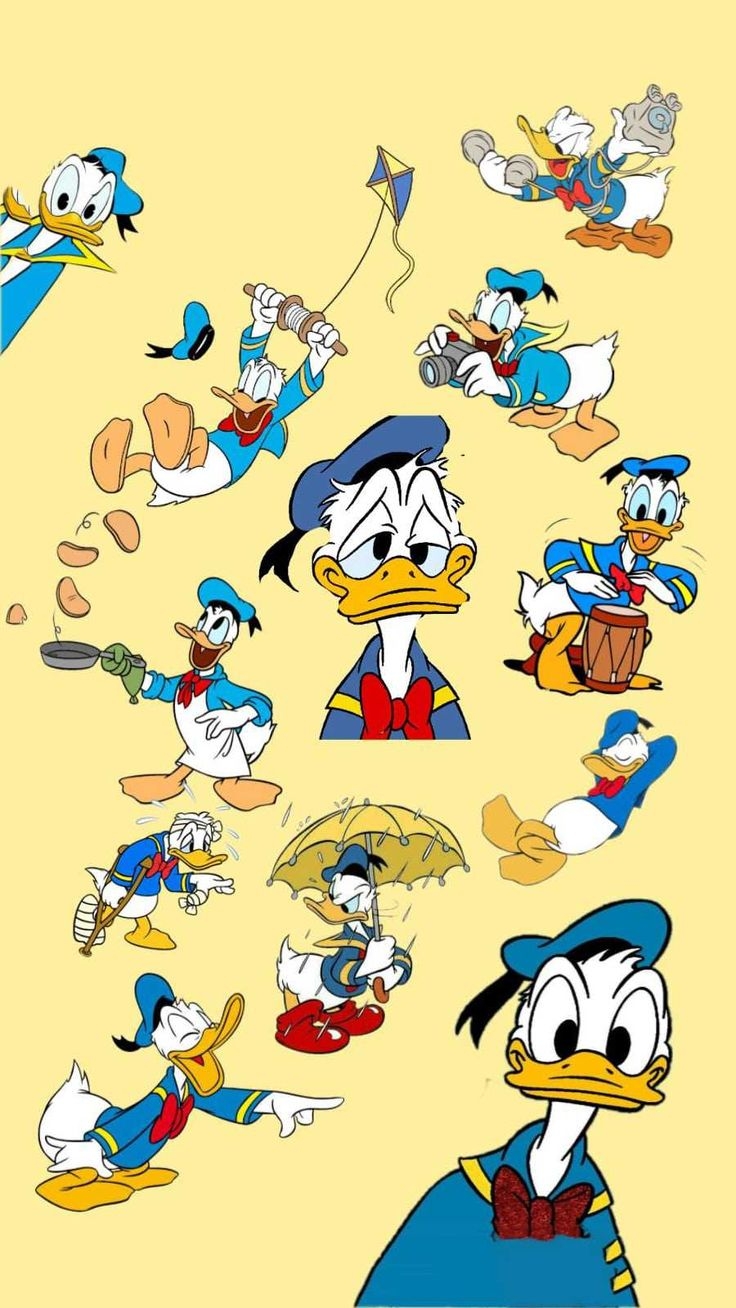 740x1310 Duck wallpaper, Donald disney, Phone