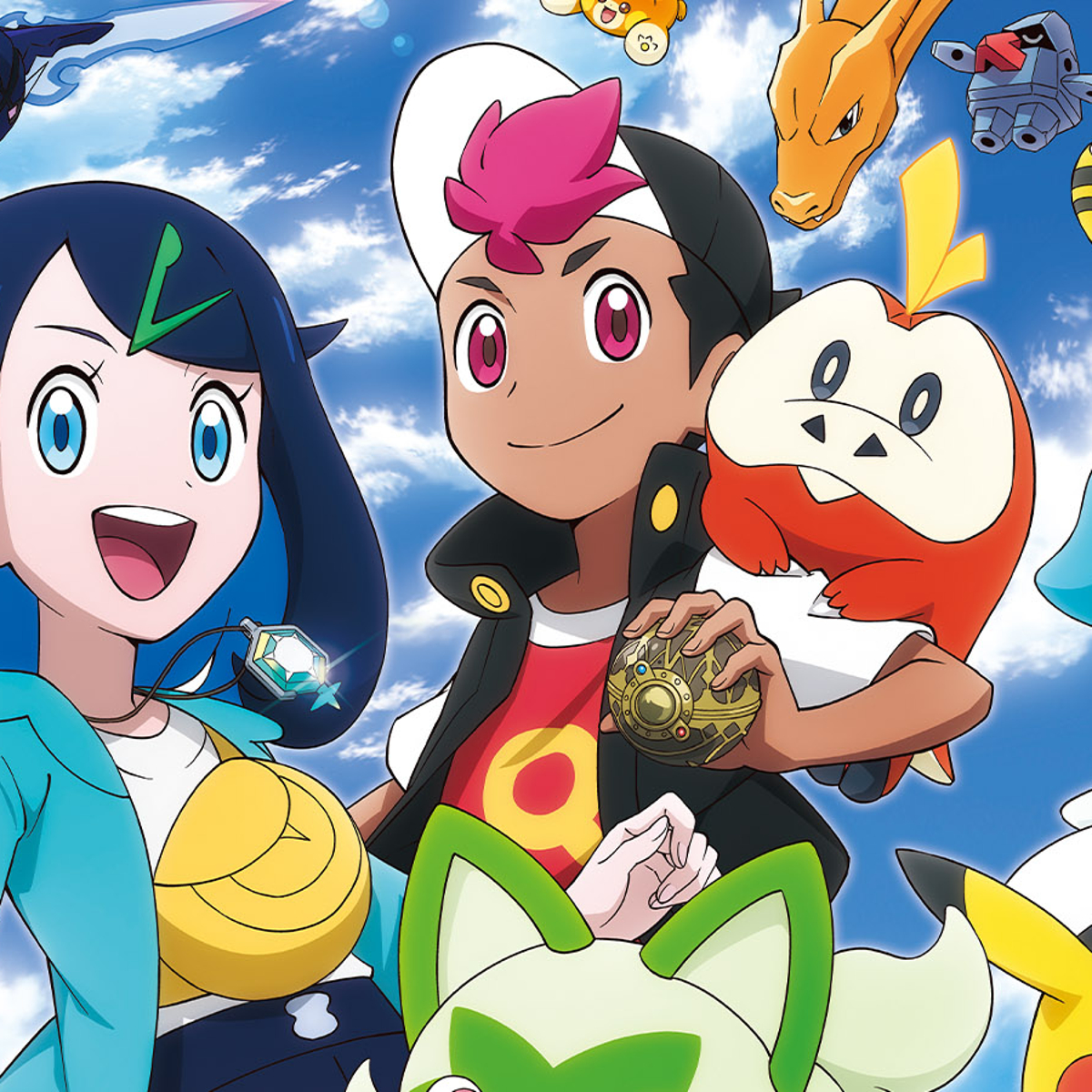 1200x1200 Pokémon Horizons escapes the anime's, Phone