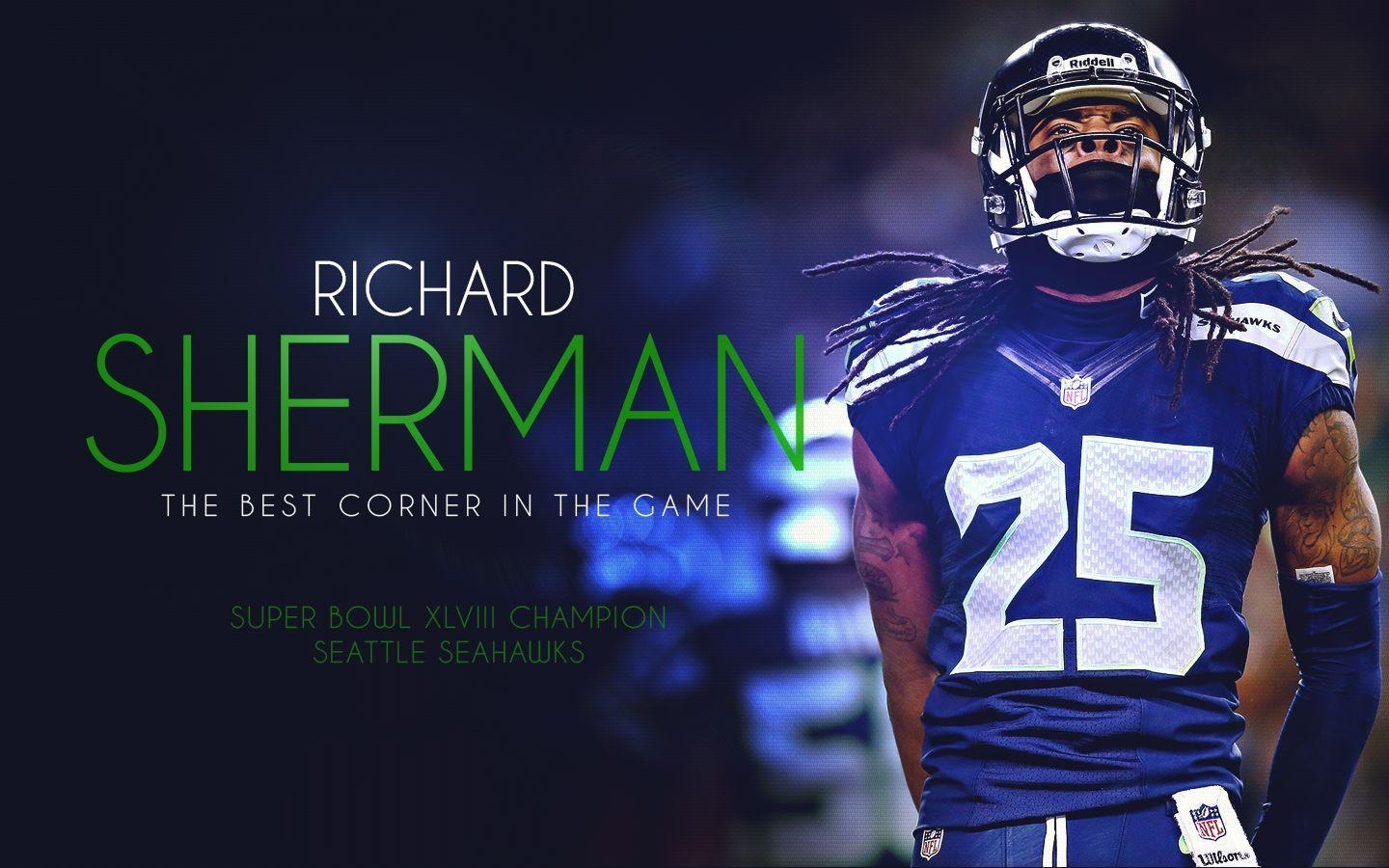 1440x900 Richard Sherman Wallpaper 2015, Desktop