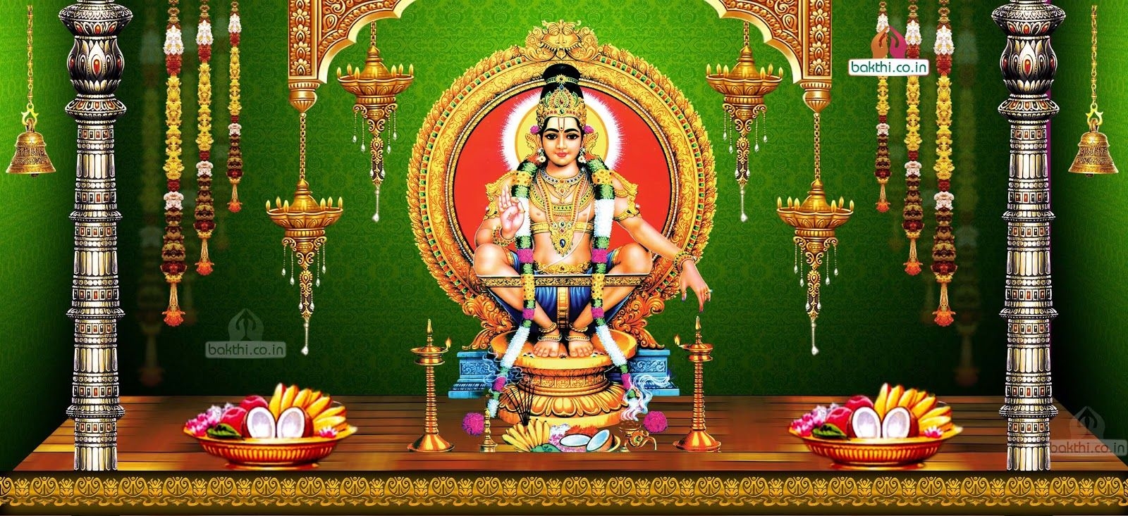 1600x740 Swami Ayyappan Wallpaper Wallpaper o, Dual Screen