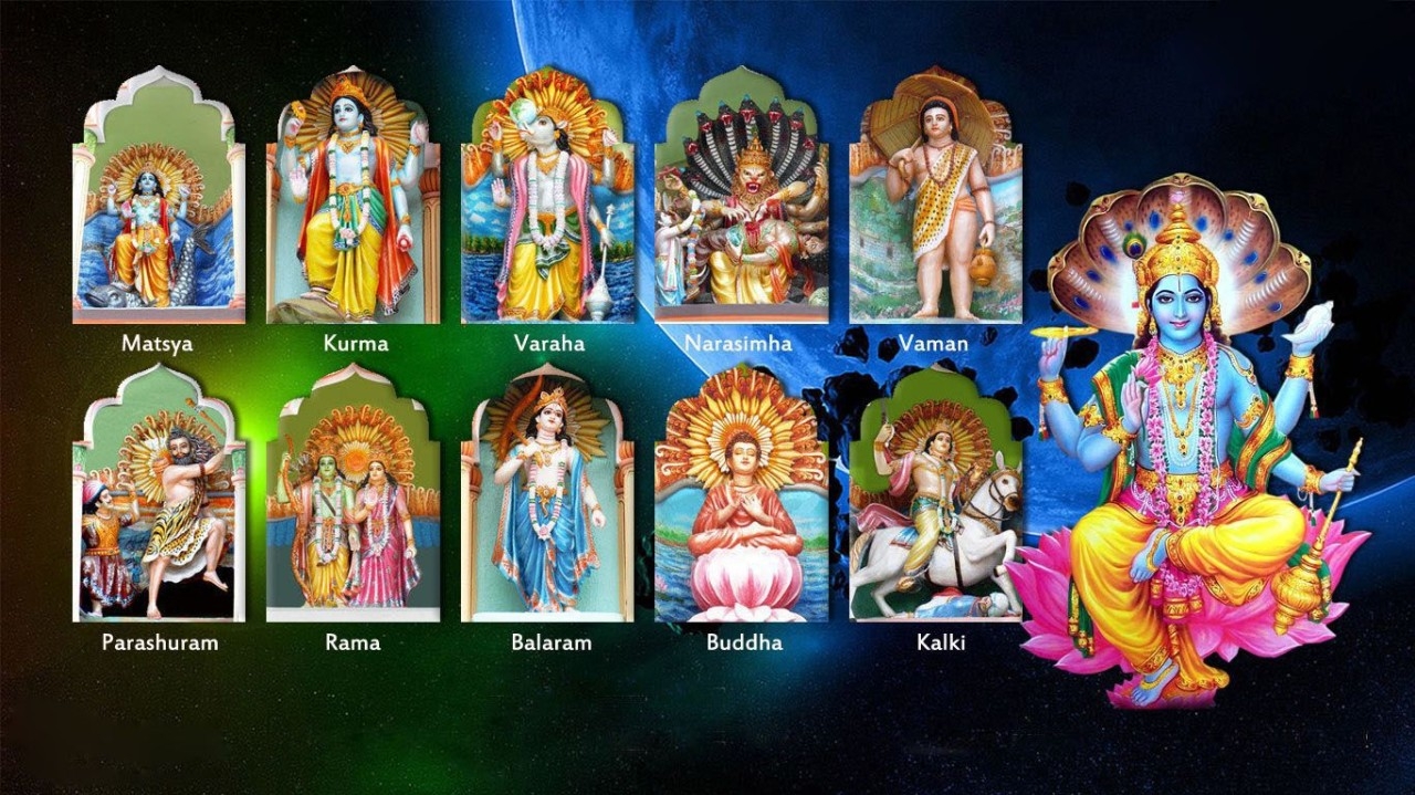 1280x720 Darwin's theory proves Dashavatar of Vishnu, Desktop