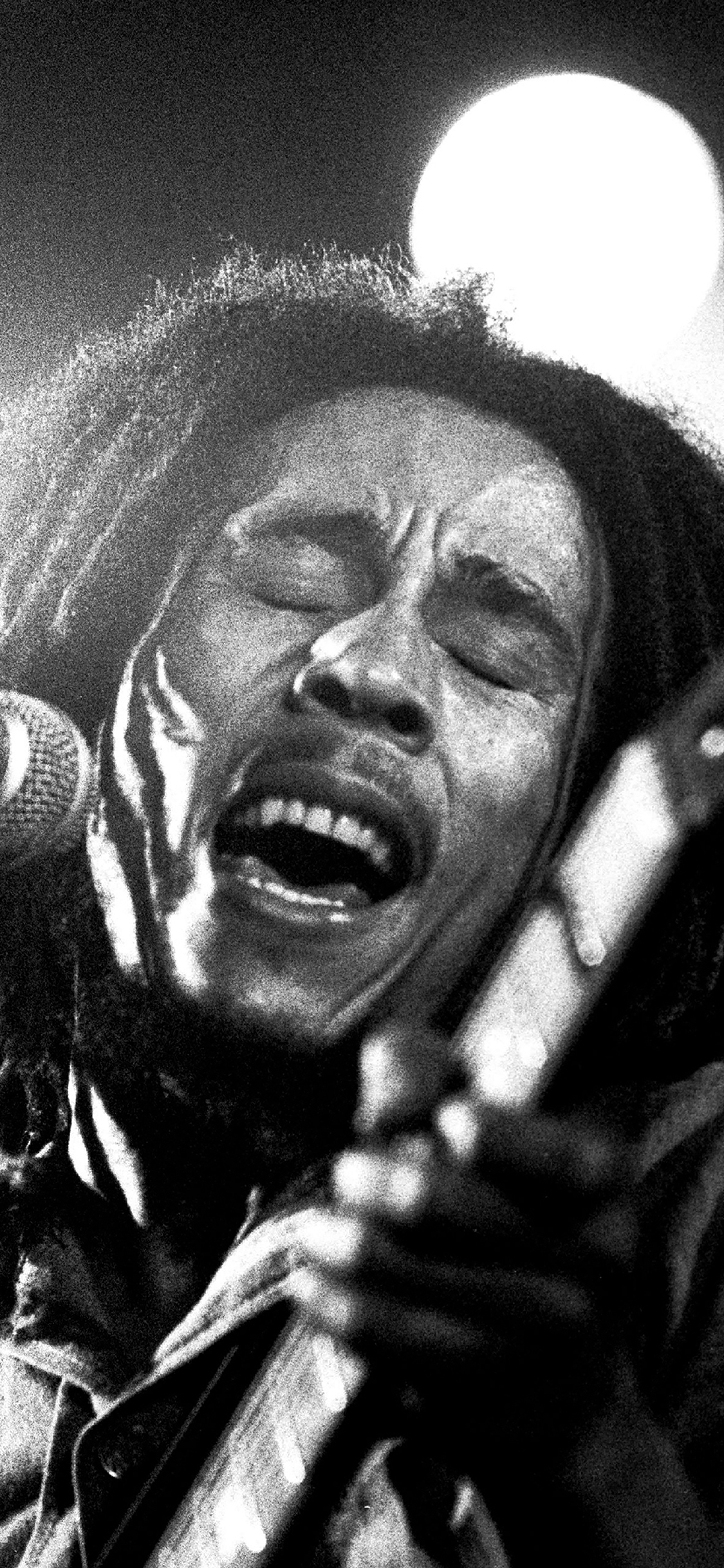 1130x2440 Bob Marley Dark Art Illust Music Reggae Celebrity, Phone