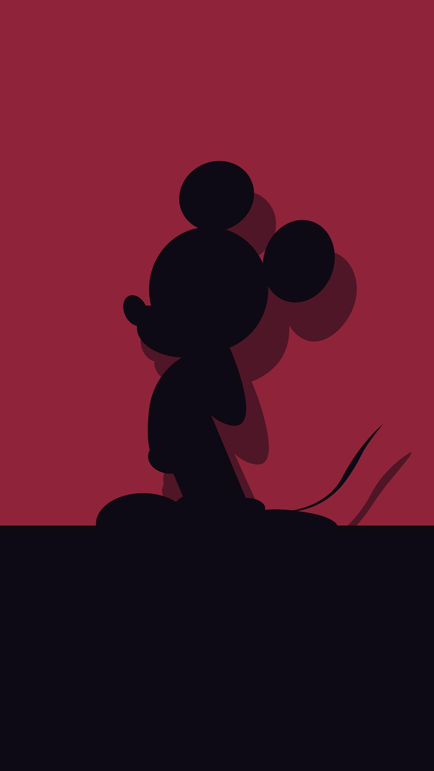 1400x2490 Mickey Christmas Wallpaper, Phone