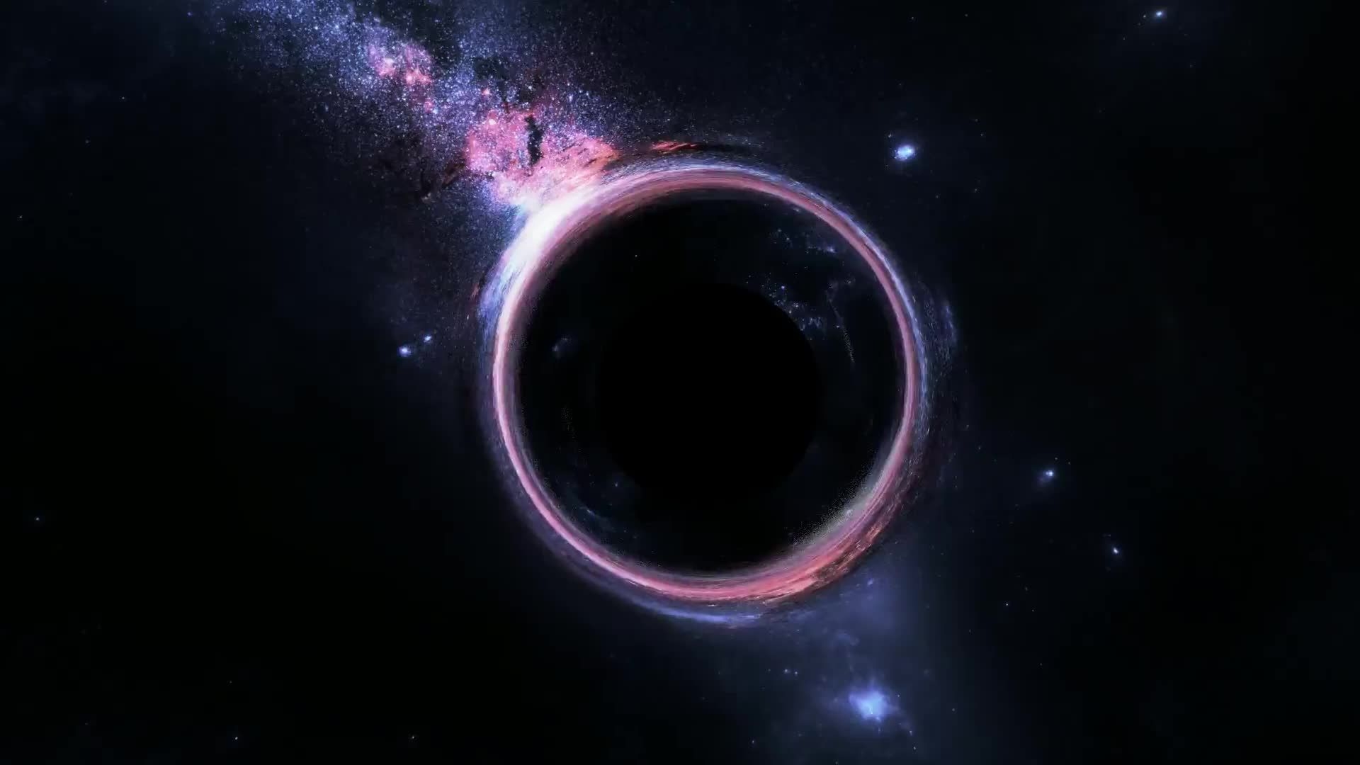 1920x1080 Black Hole Sci Fi Fantasy Live Wallpaper, Desktop