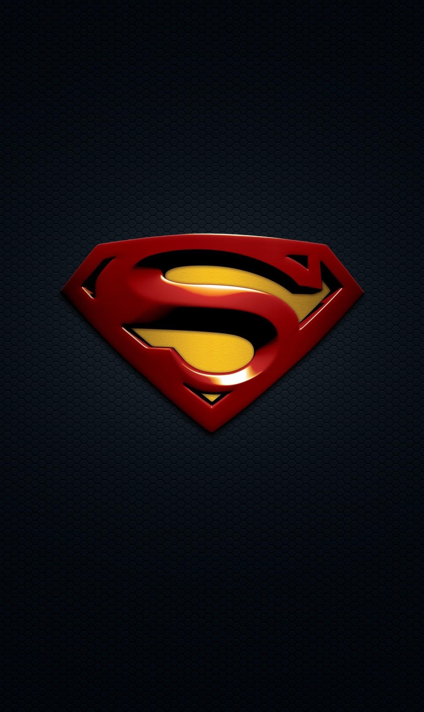 1440x2420 Download 1440x2630 wallpaper superman, logo, minimal, Phone