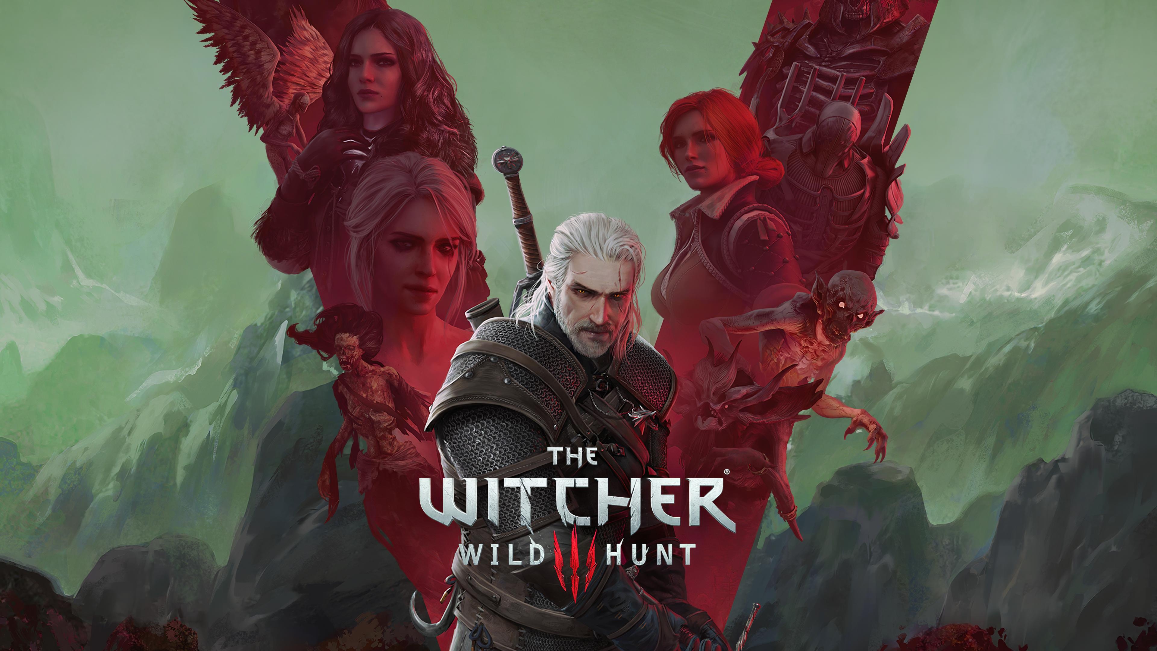 3840x2160 Witcher 3 5 Year Celebration 4k Wallpaper: witcher, Desktop