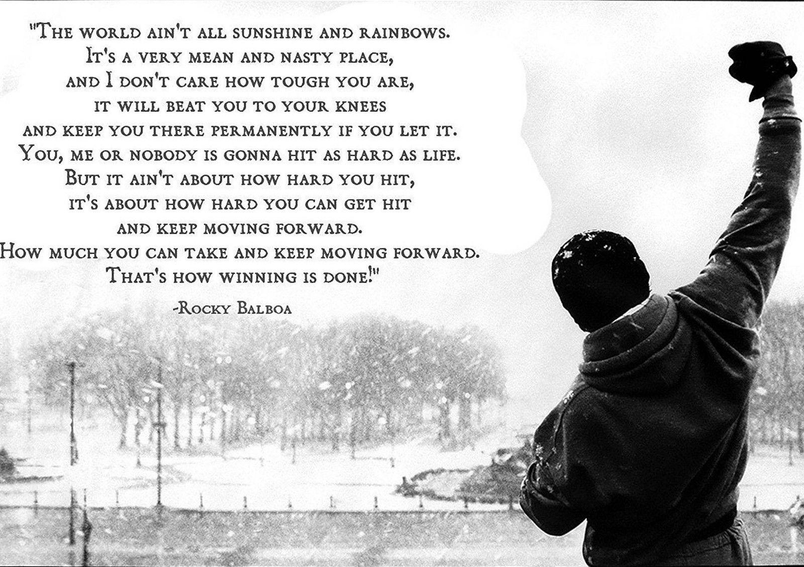 1600x1130 Rocky Balboa Quote, Desktop