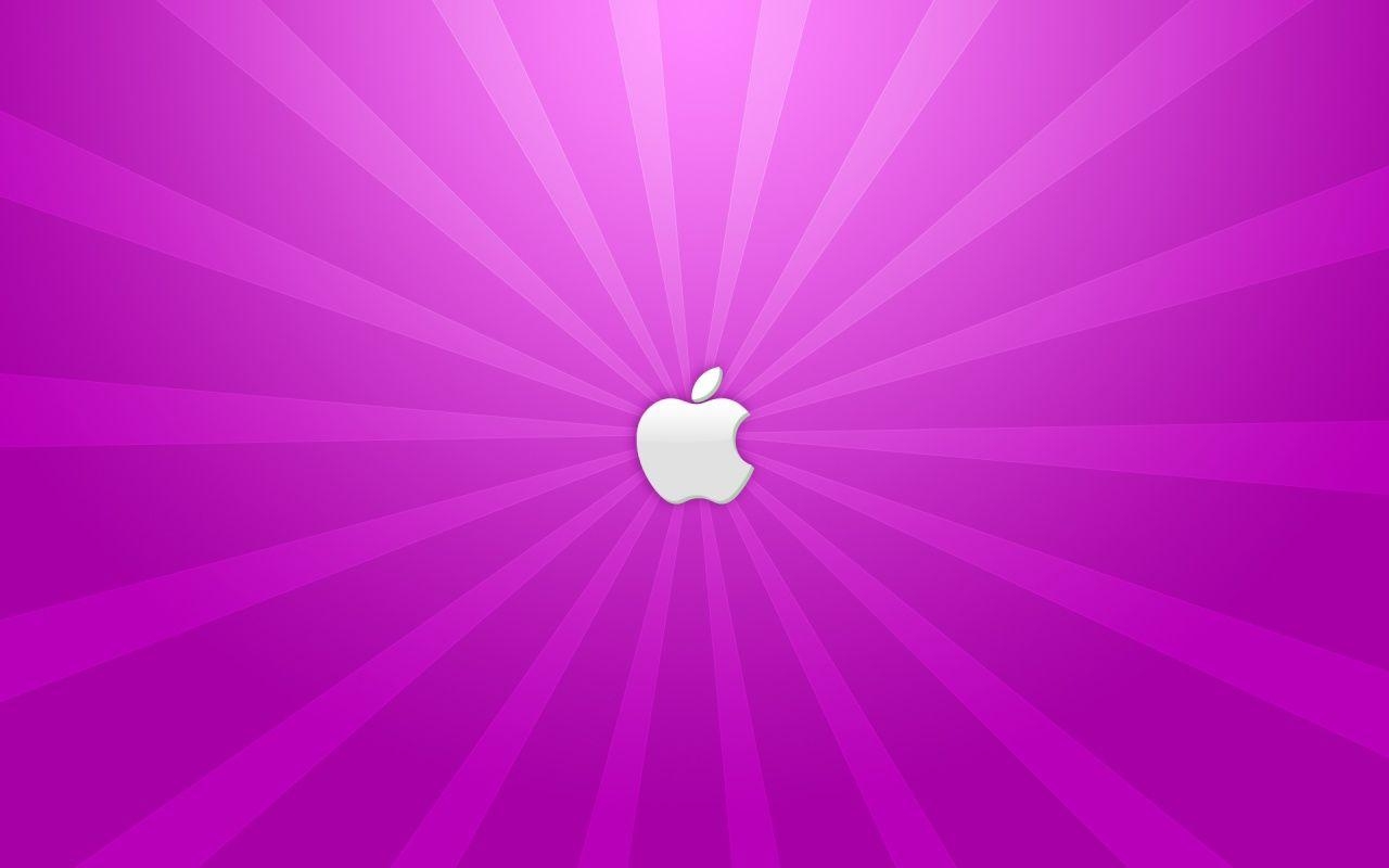 1280x800 A Purple Apple wallpaper, Desktop