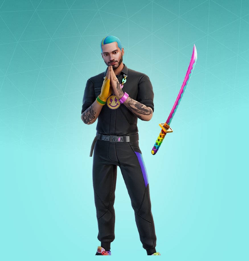 880x920 J Balvin Fortnite wallpaper, Phone