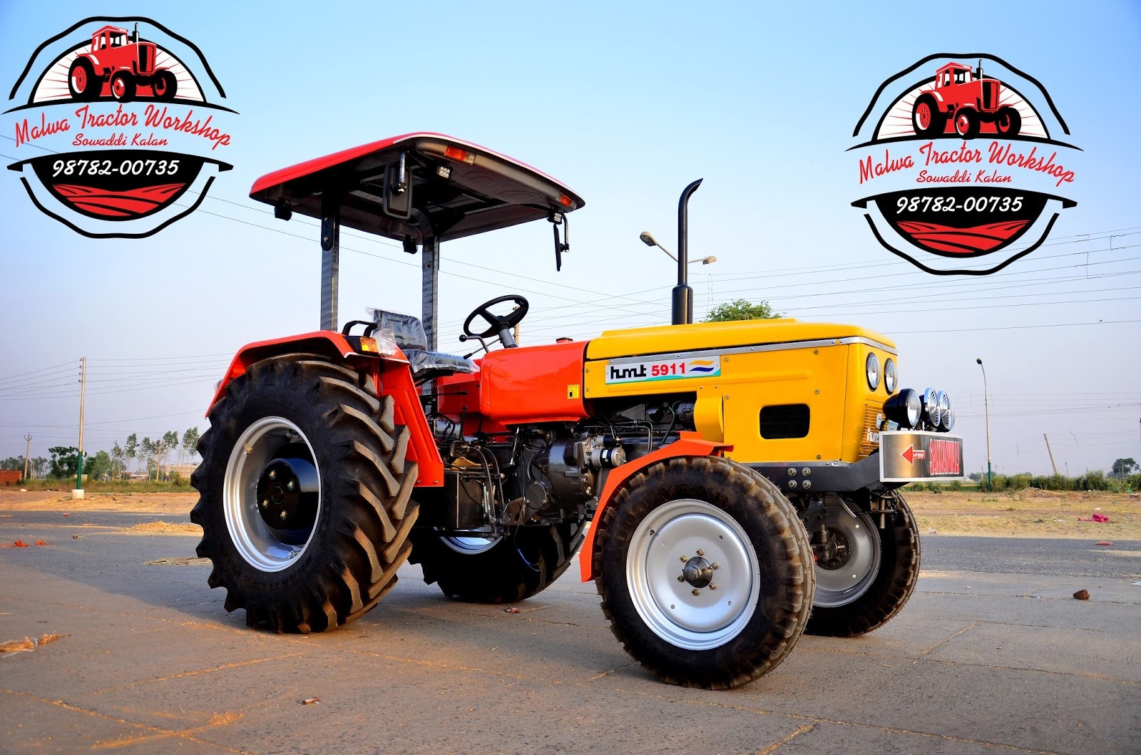 1600x1060 Malwa Tractor Workshop: modify job HMT 5911, Desktop