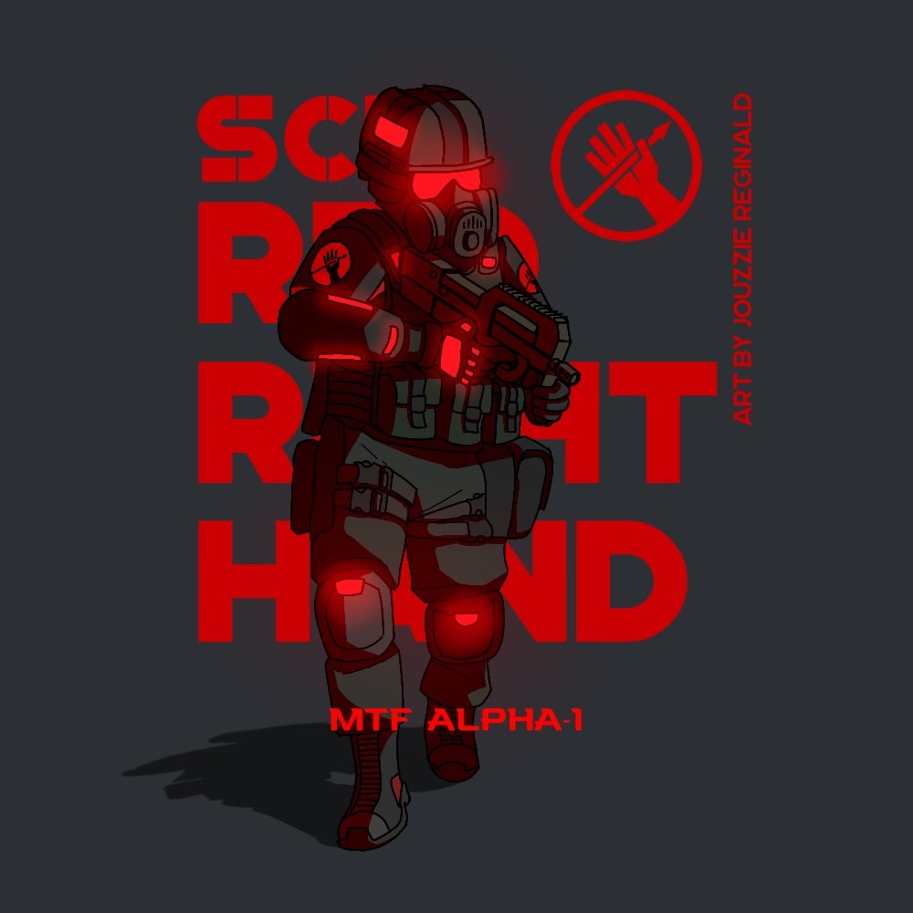 1000x1000 Jouzzie Reginald of SCP MTF design of Red Right Hand #SCPFoundation #mobiletaskforce, Phone