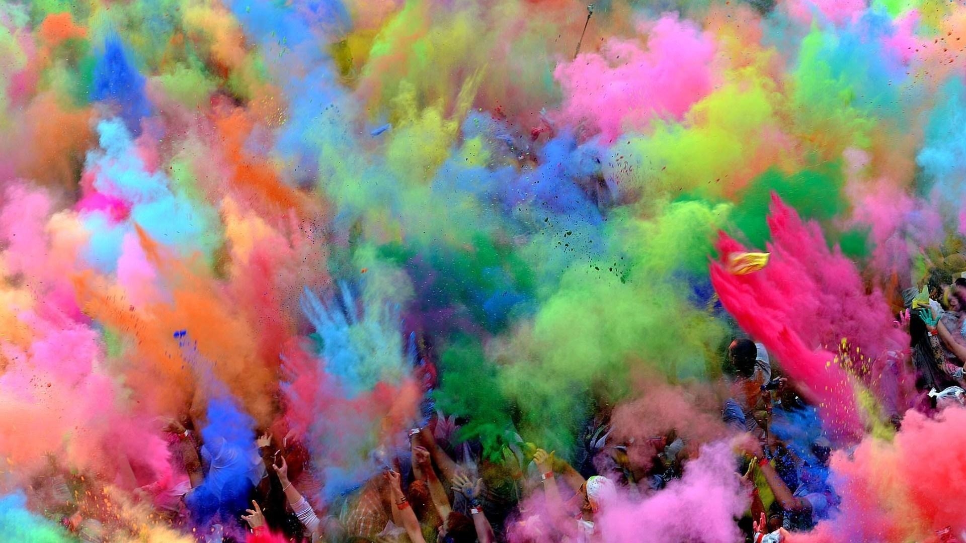 1920x1080 Colorful, Holi HD Wallpaper & Background • 16861 • Wallur, Desktop