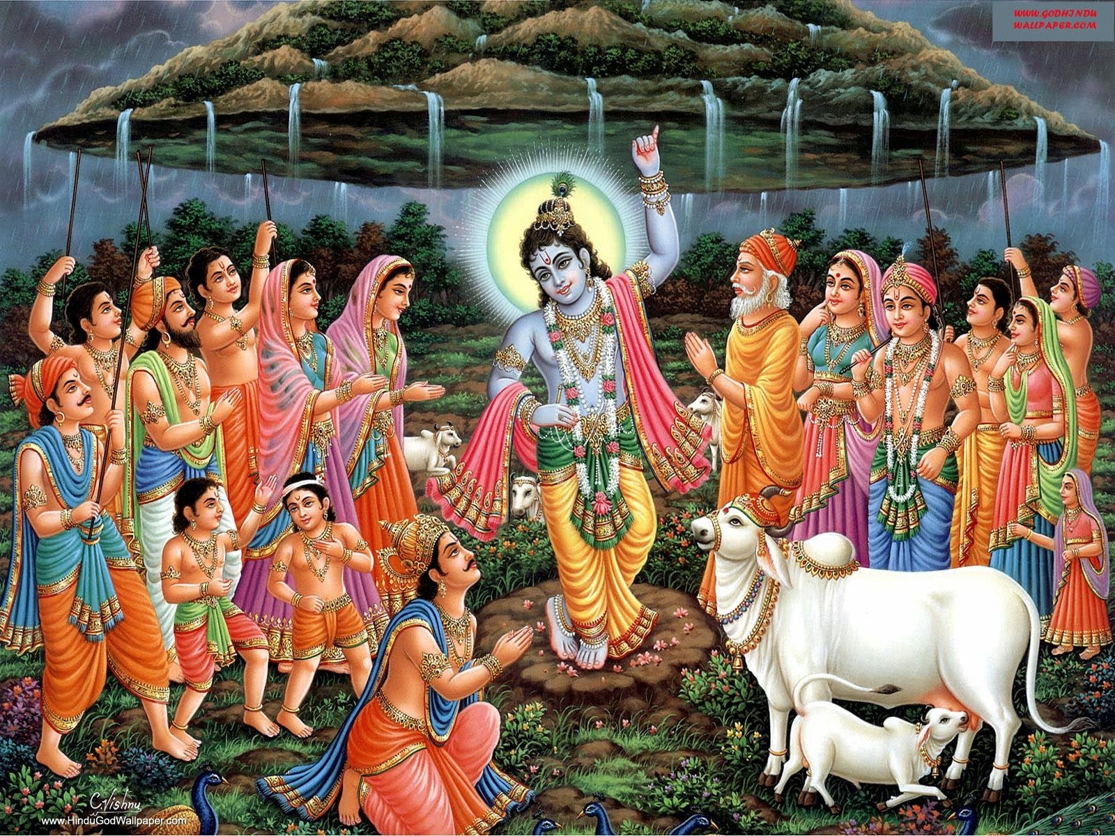 1600x1200 Lord krishna wallpaper, Happy govardhan, Krishna wallpaper, Desktop