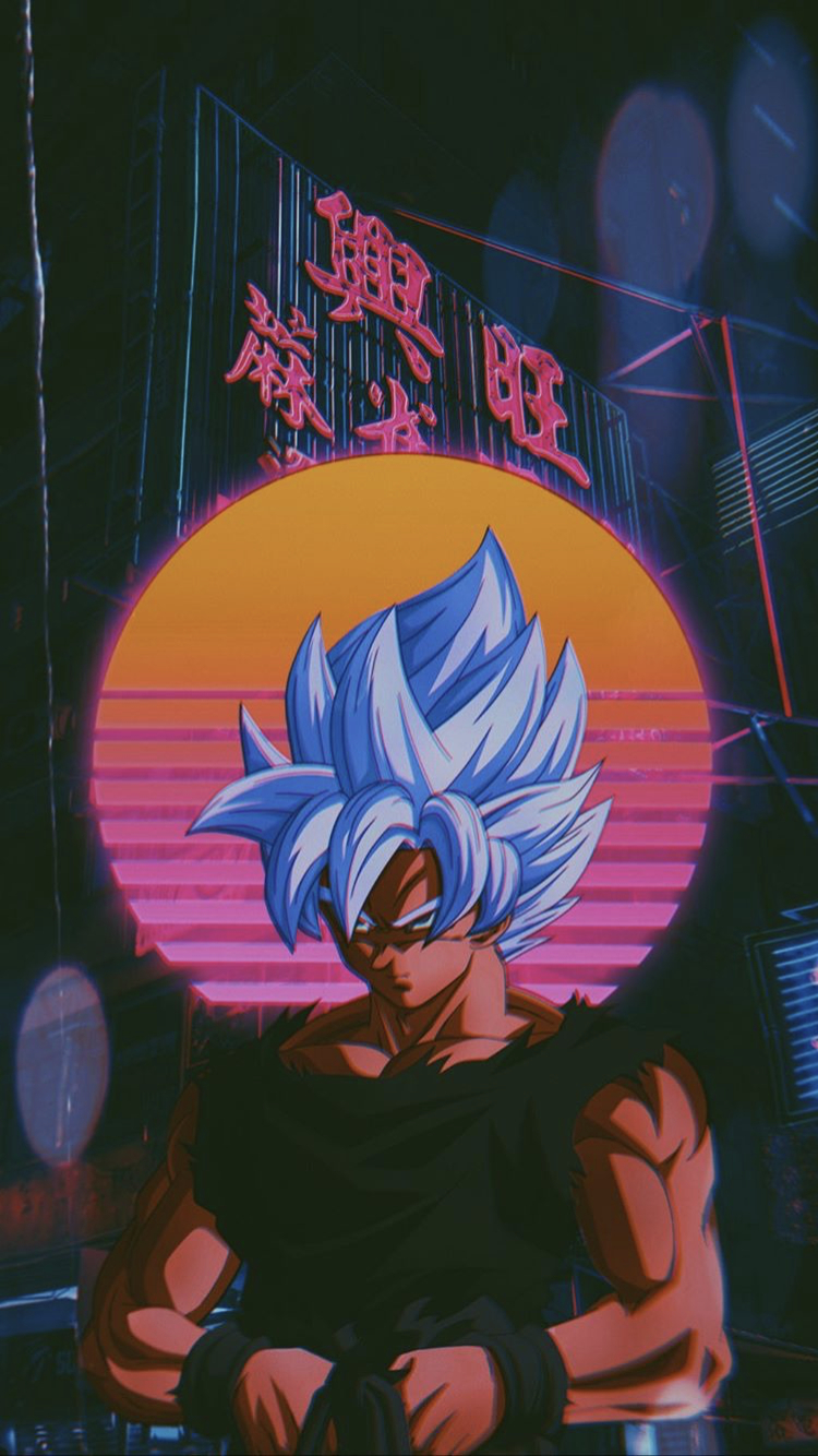 750x1340 Aesthetic Dragon Ball Z Wallpaper, Phone