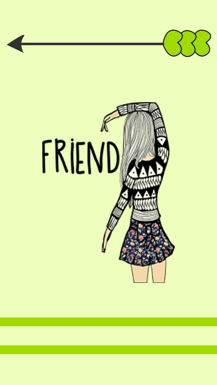 700x1250 bff wallpaper for three. Friends wallpaper, Best friend wallpaper, Bff drawings, Phone