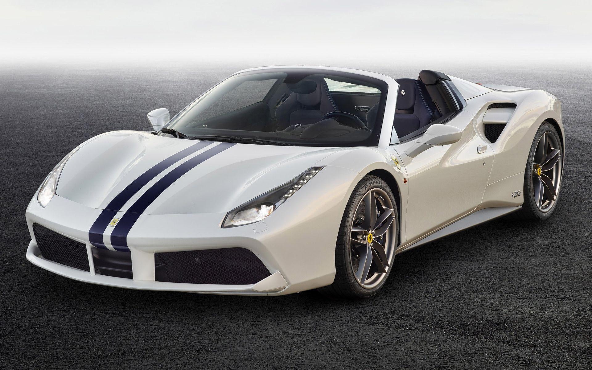 1920x1200 Ferrari 488 Spider The White Spider (2017) Wallpaper and HD, Desktop