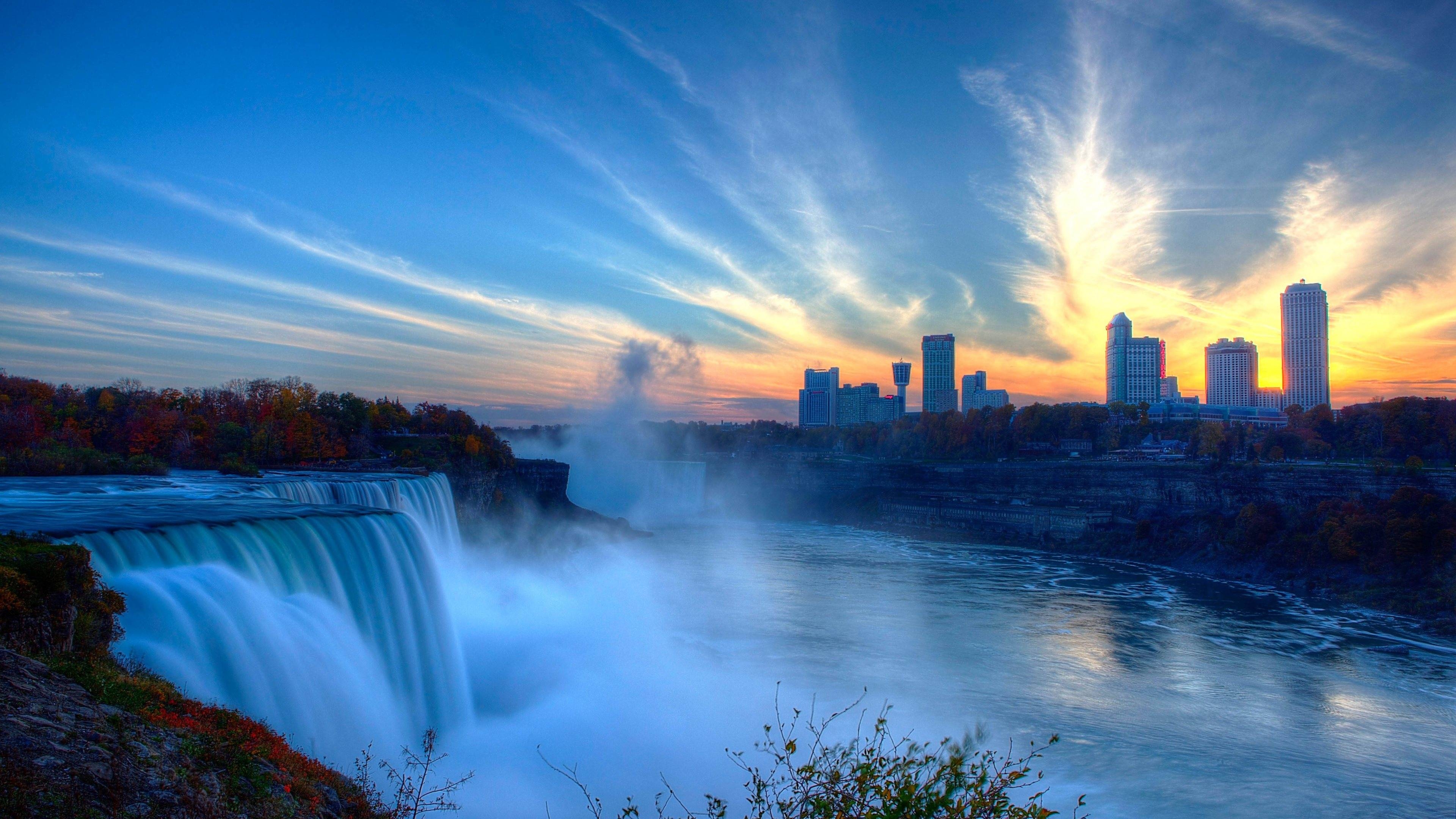 3840x2160 Download Niagara Falls HD Wallpaper Wallpaper. Risewall, Desktop